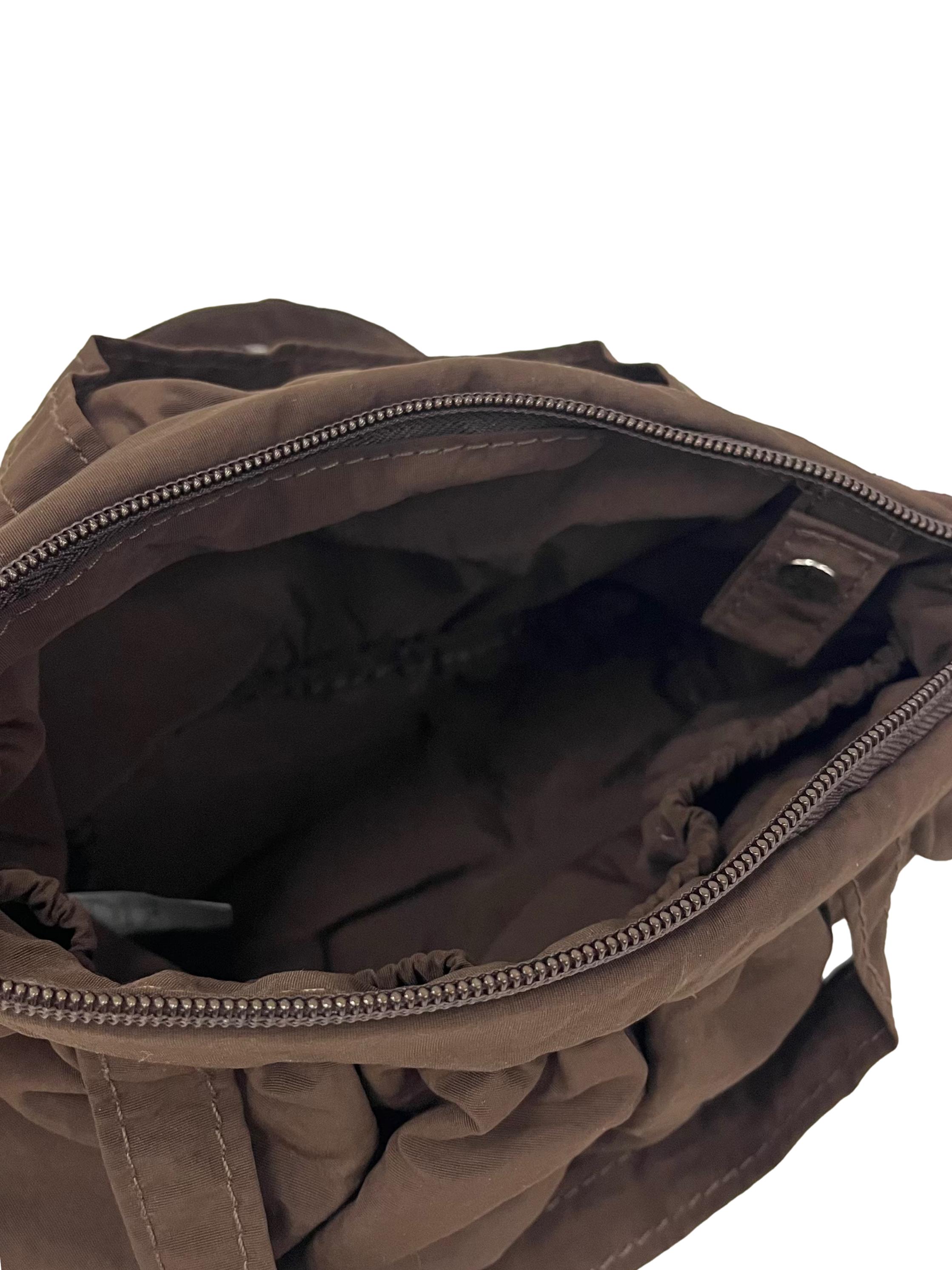 Dark Brown Truffle Mini Muffin Tote