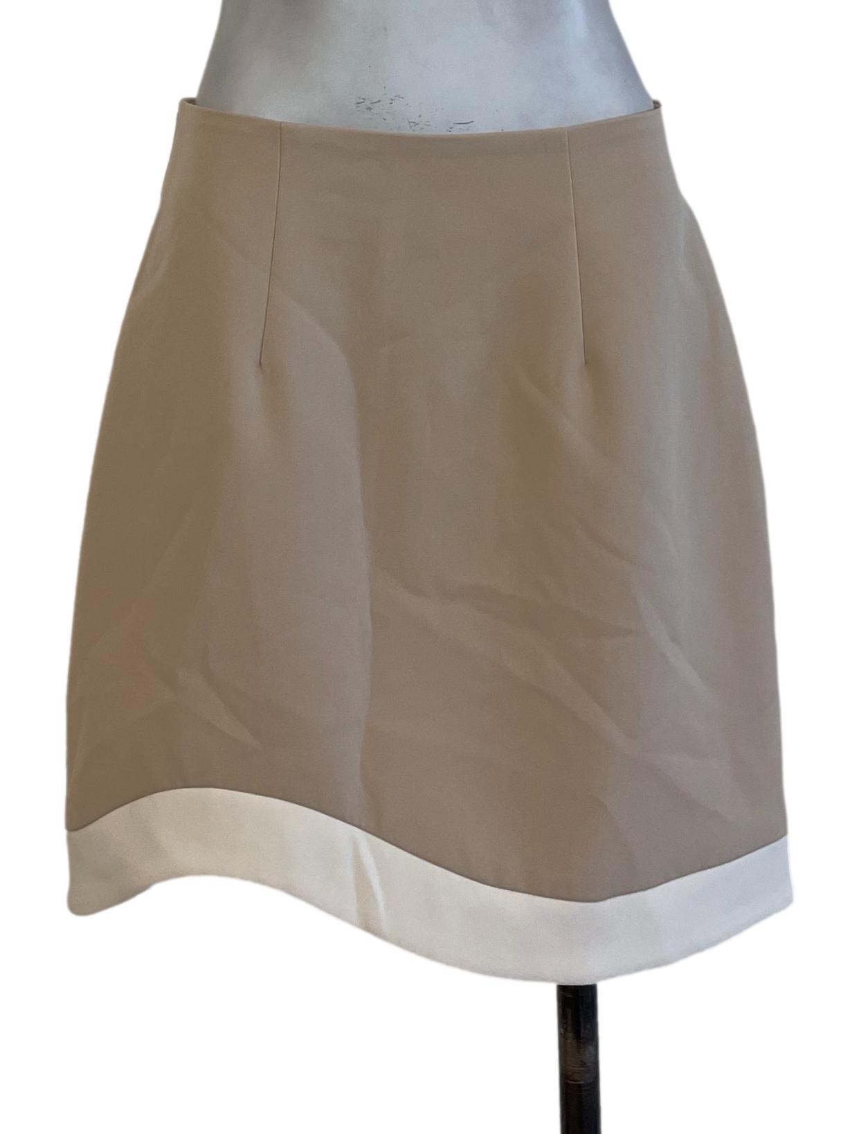Beige Mini Shorts