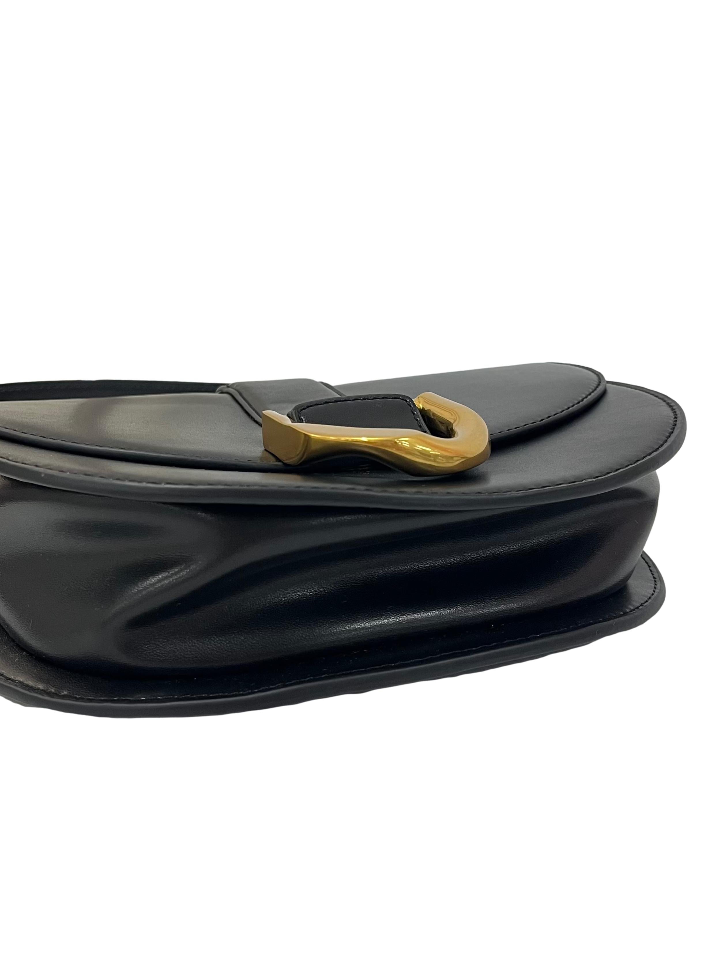 Black Gabine Saddle Bag