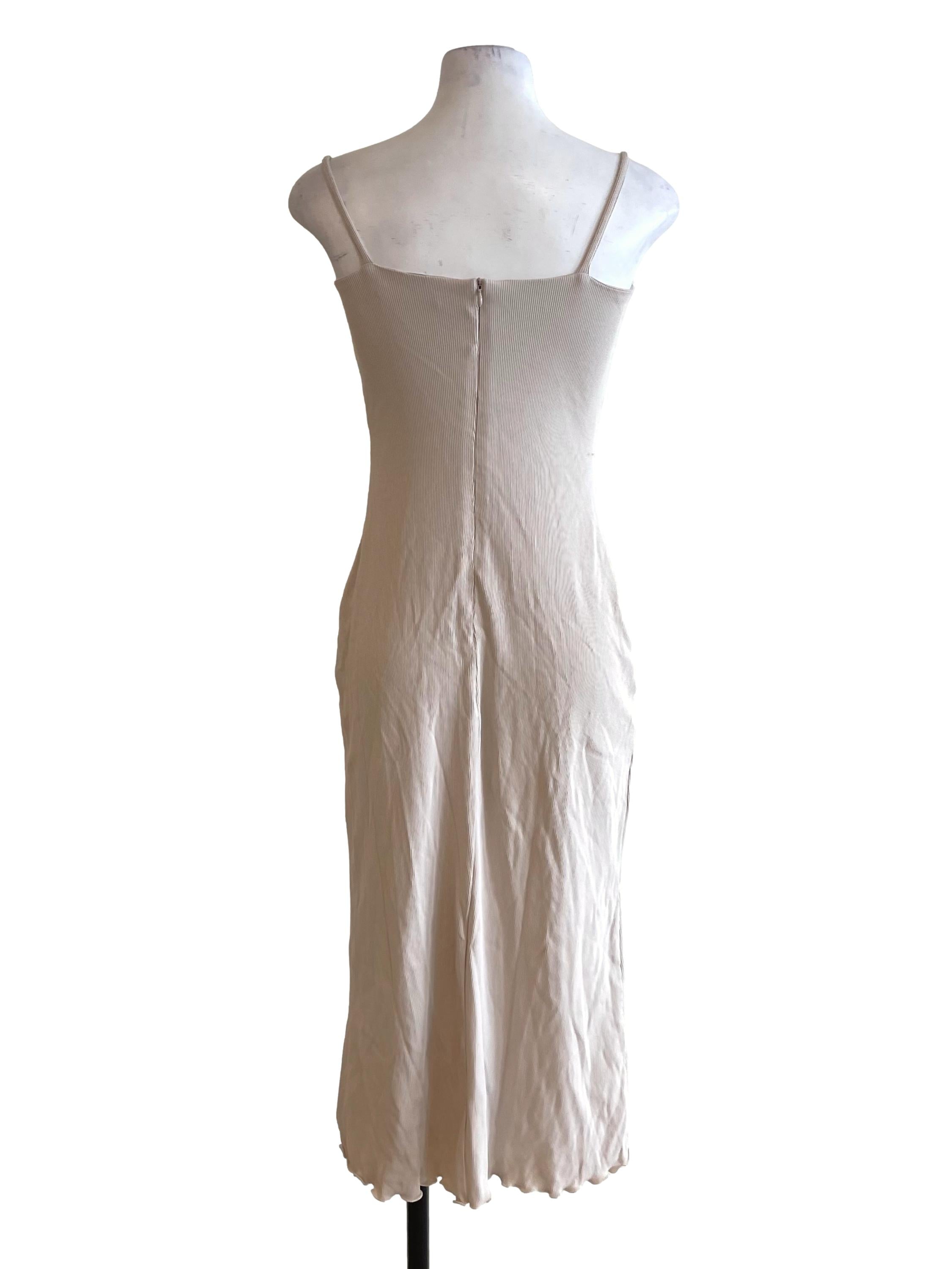 Oat Tie Bow Bustier Cami Dress