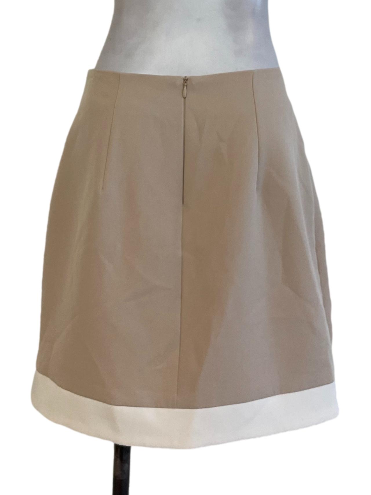 Beige Mini Shorts