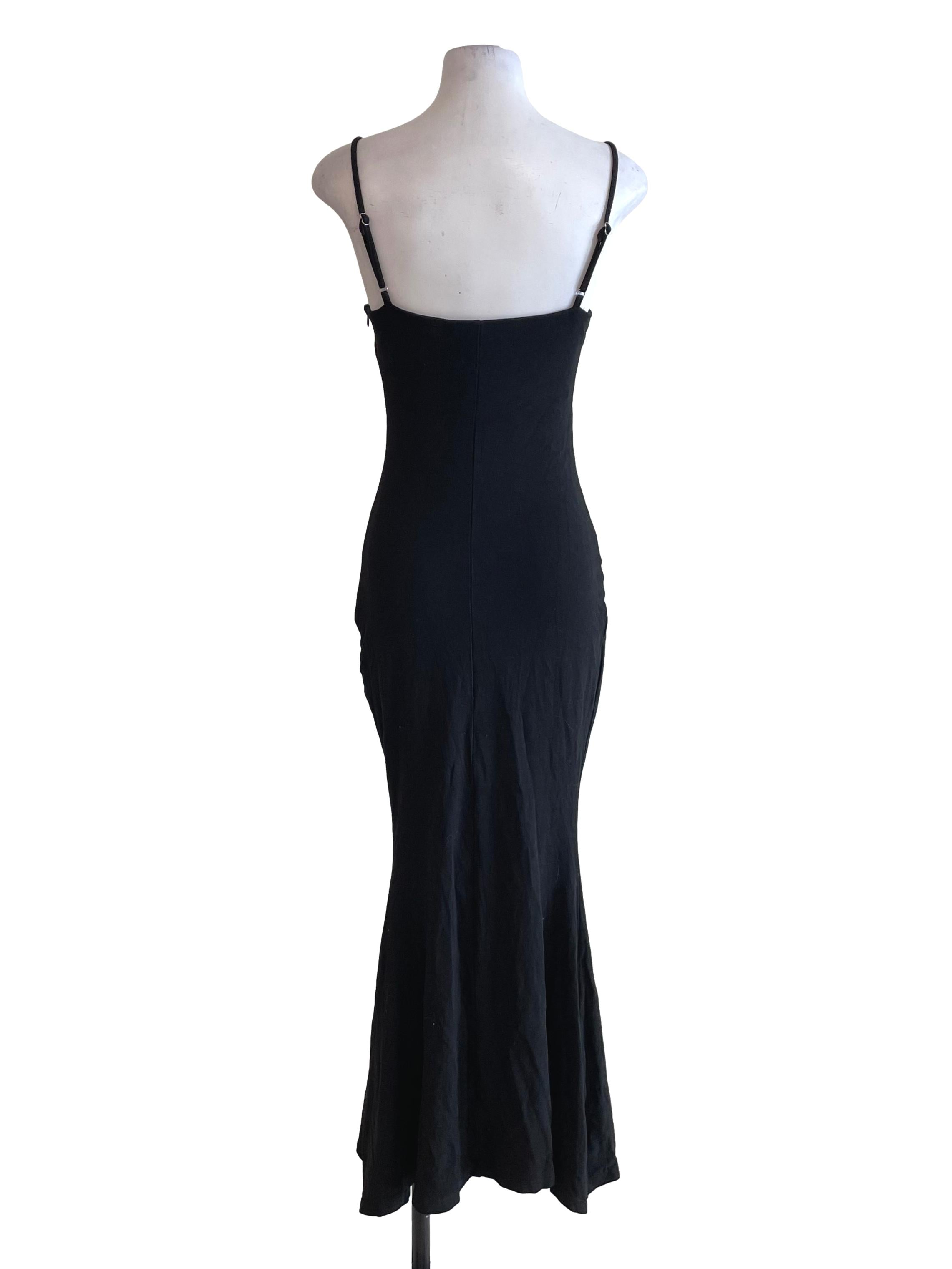 Black Trumpet Bodycon Dress