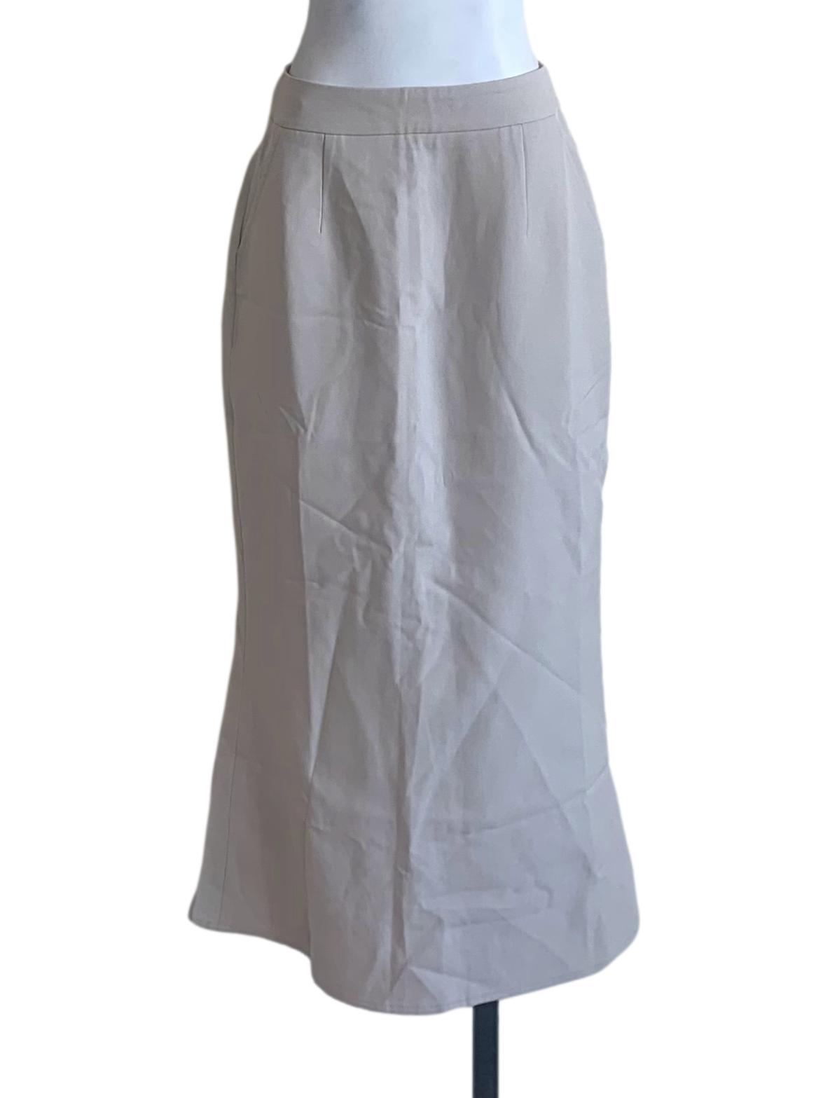 Cloud Grey Pencil Skirts