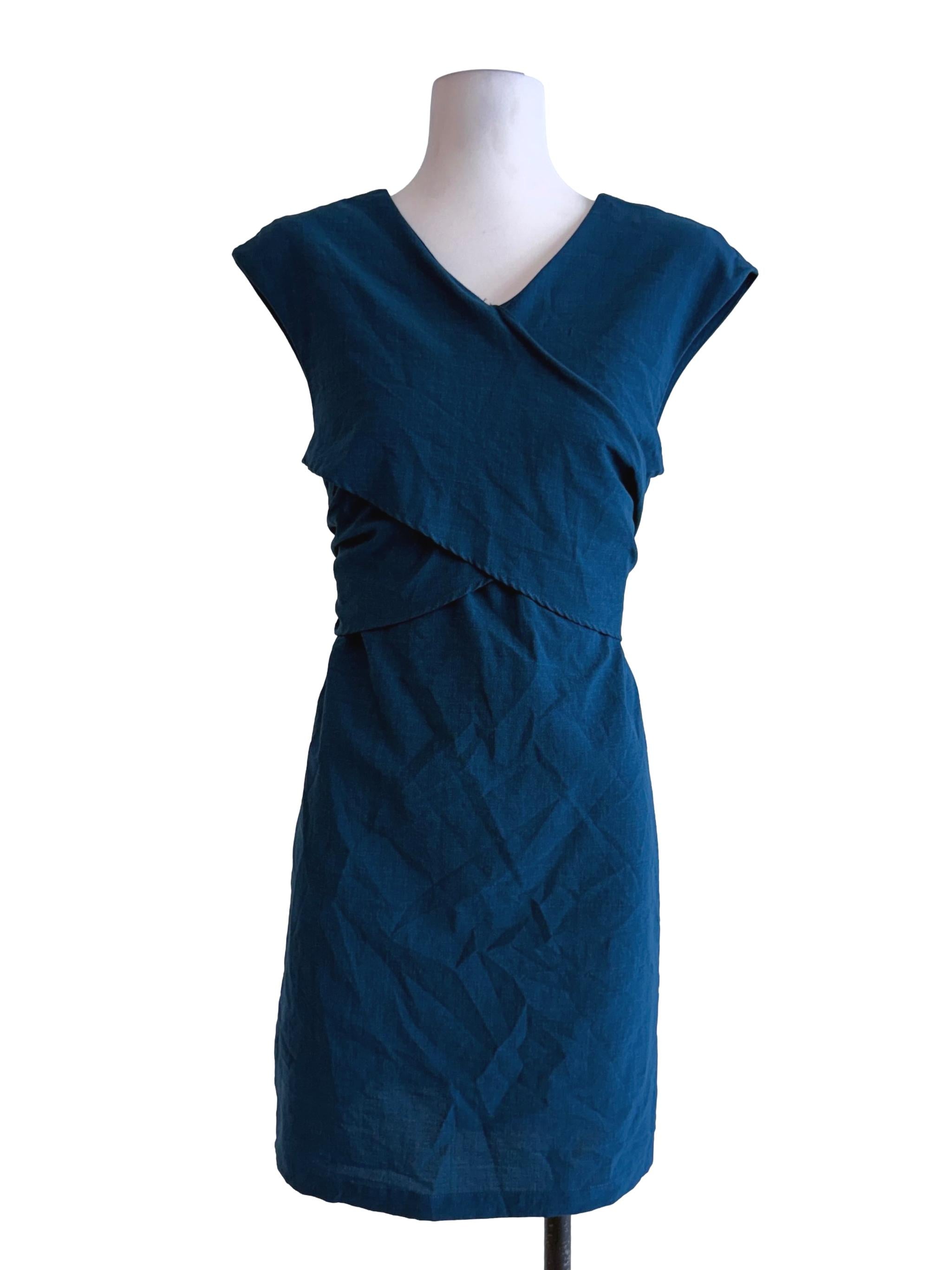 Ocean Blue Shift Dress
