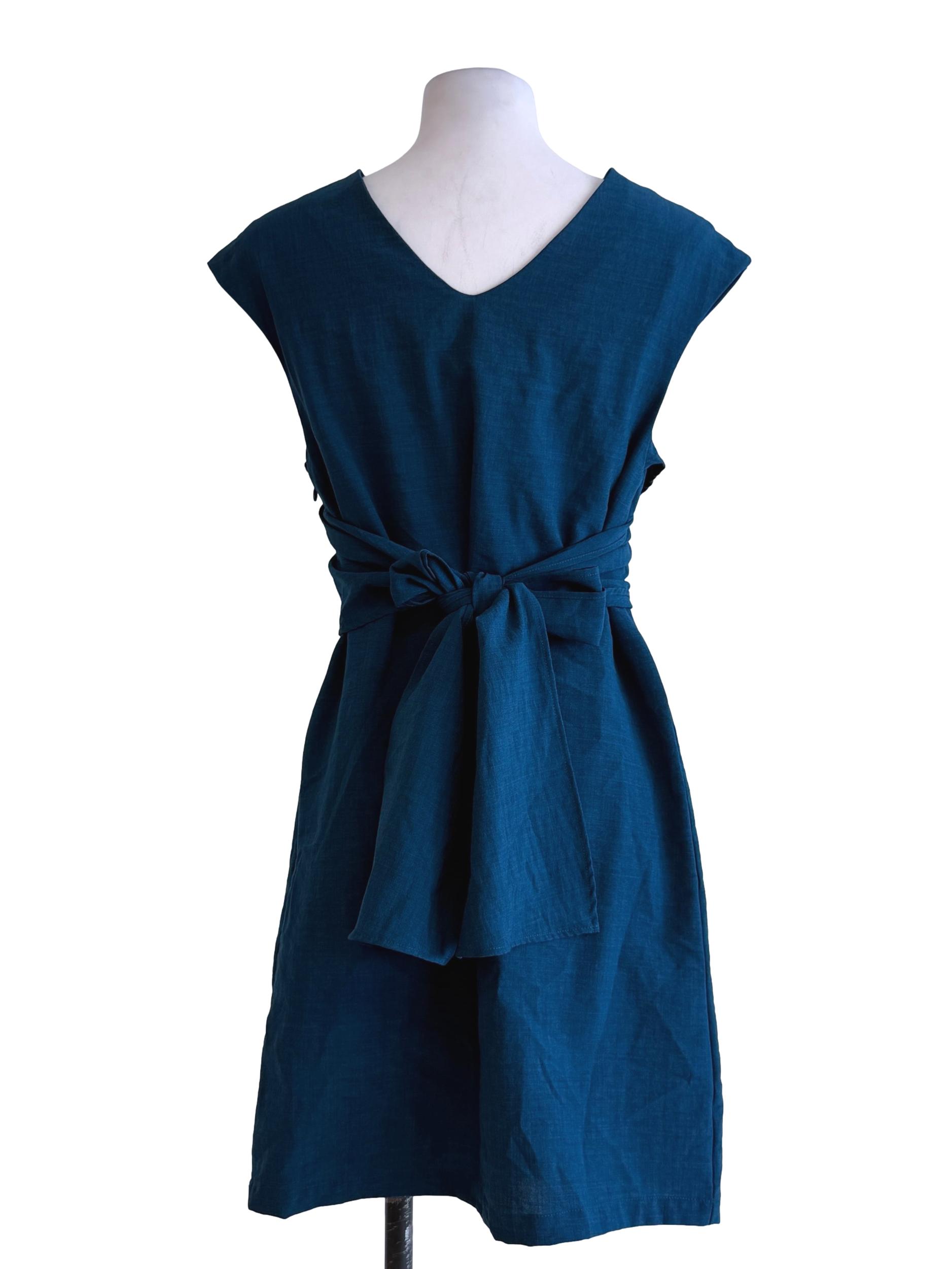 Ocean Blue Shift Dress