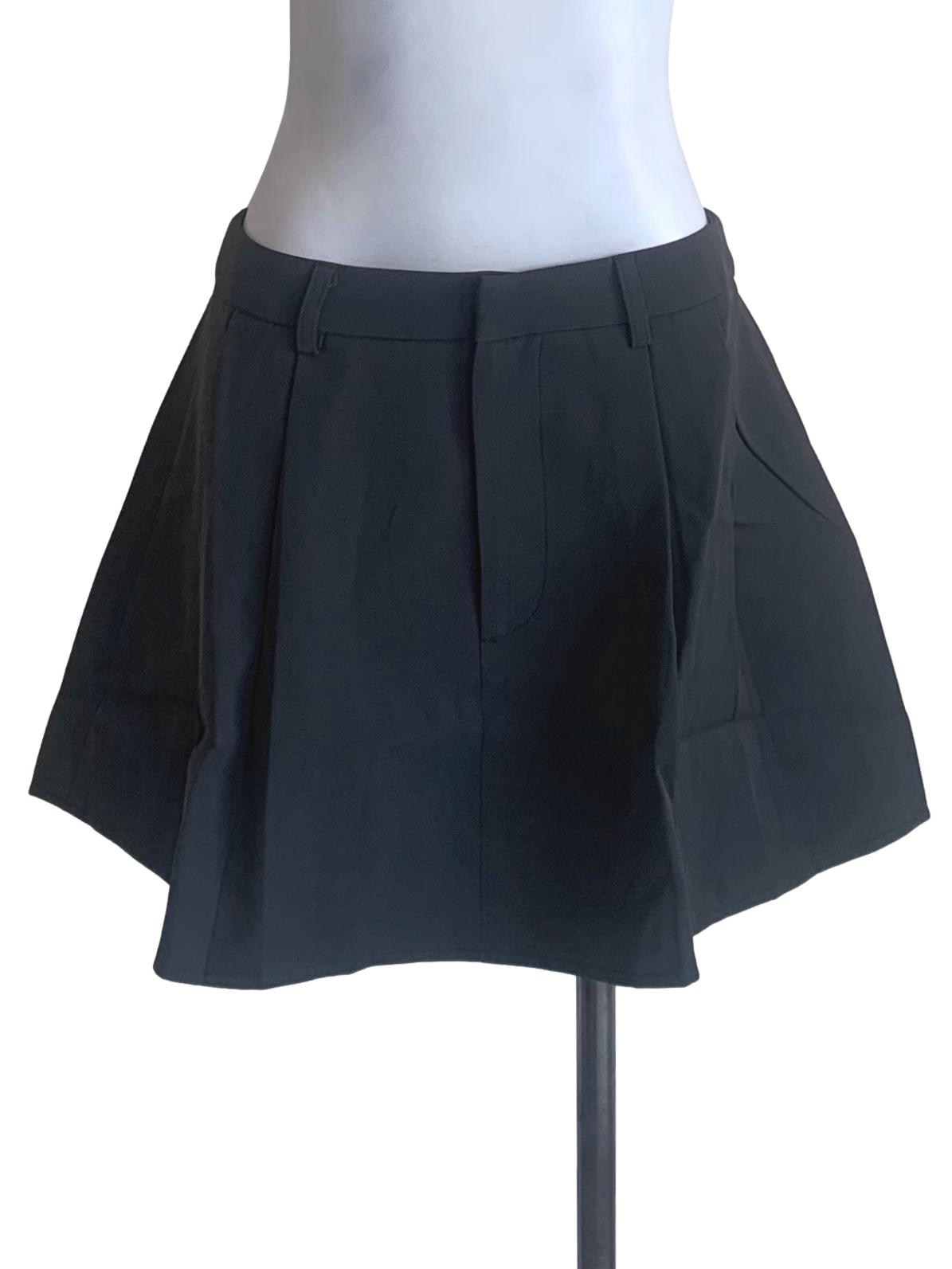 Anchor Grey A-Line Skirt