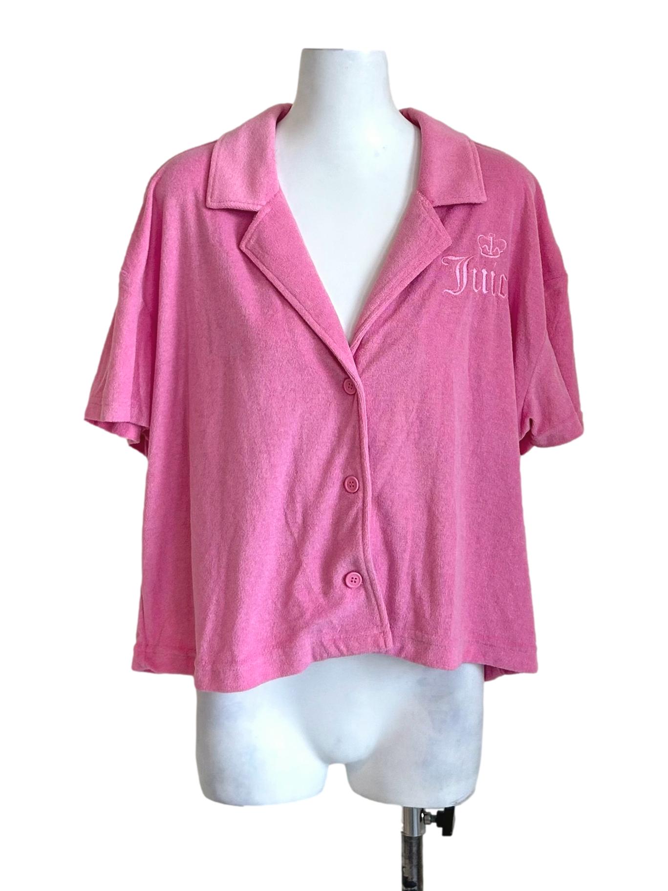 Pink Juicy Couture Towel Shirt