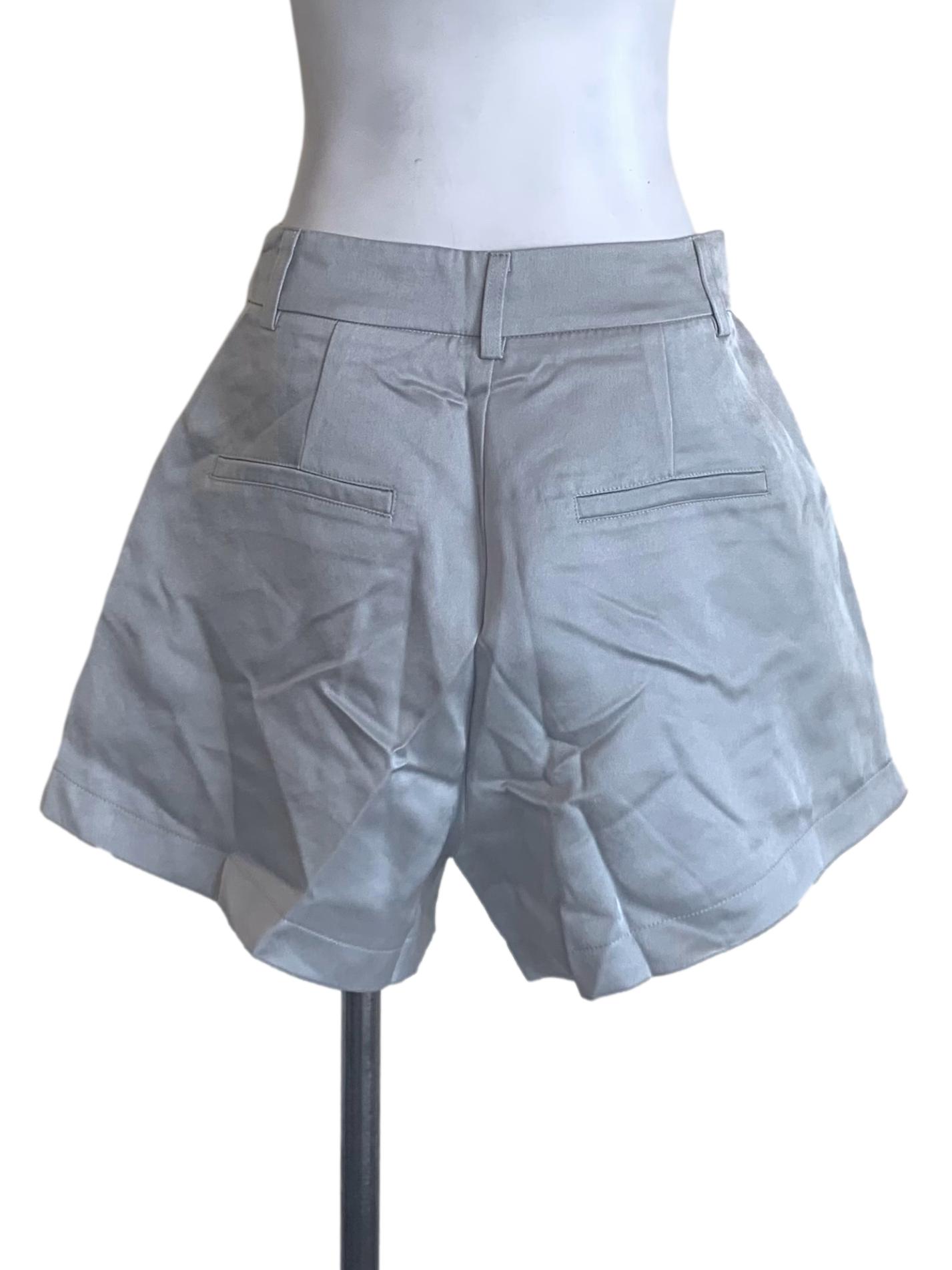 Coin Grey Wide Leg Shorts