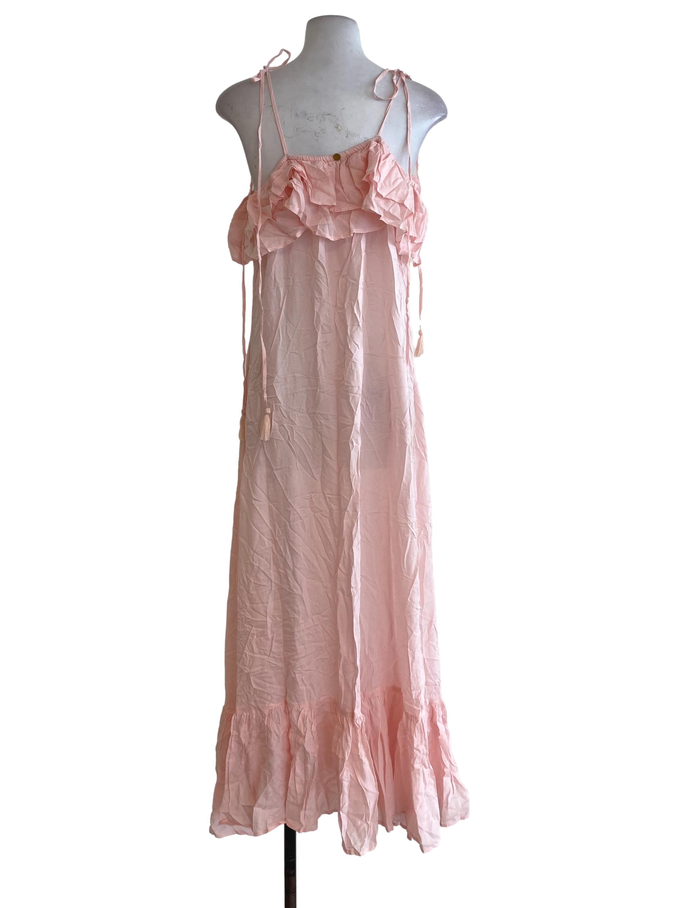 Soft Pink Layered Dress