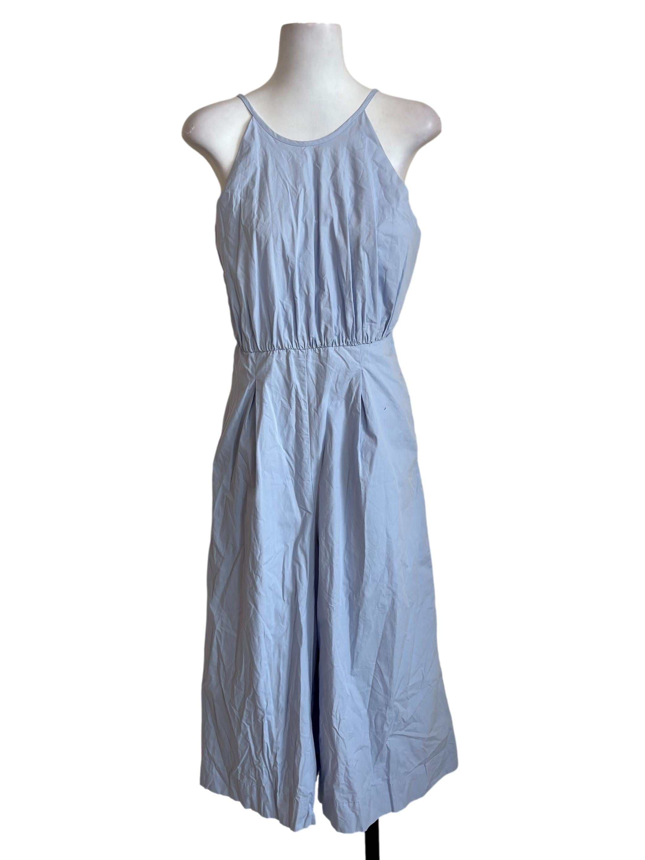 Blue Halter Jumpsuit LB