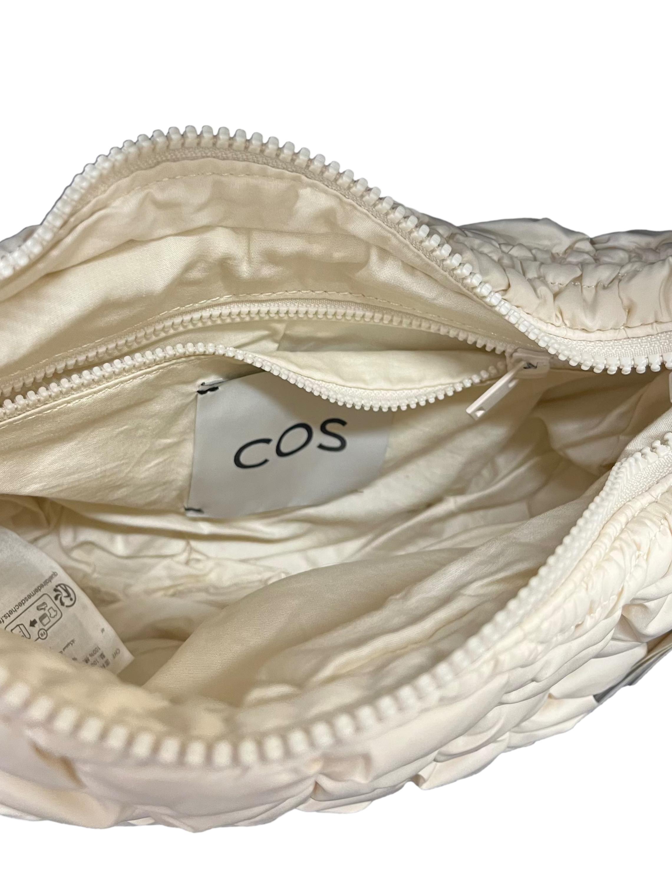 Cream Quilted Mini Bag