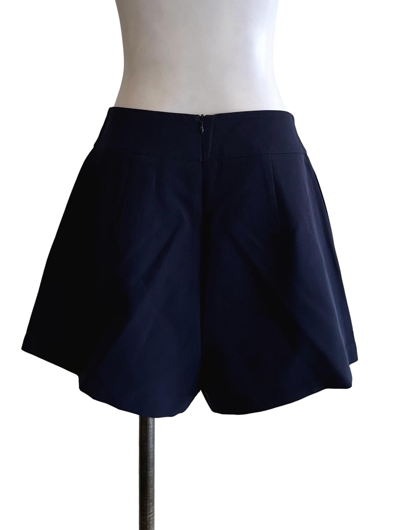Indigo Blue Plain Short