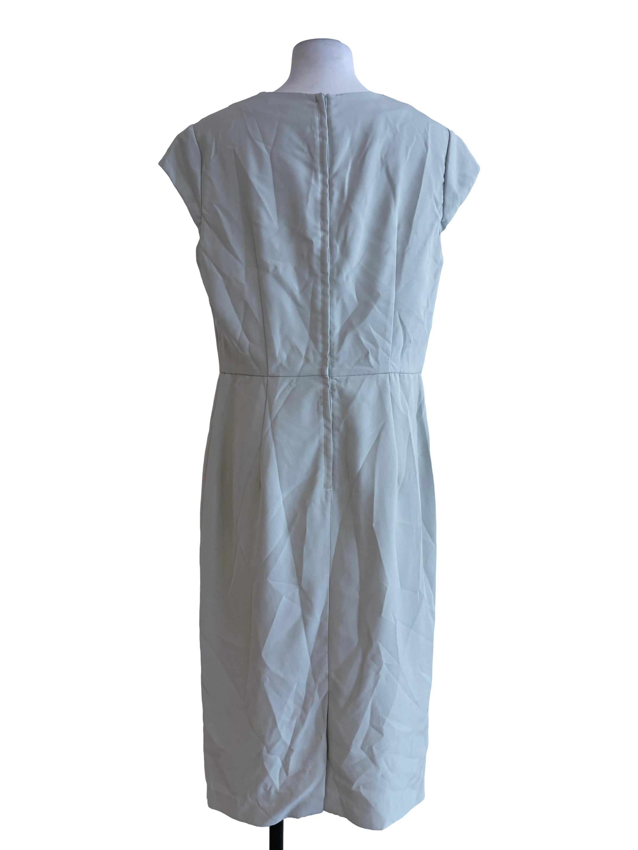 Mint Green Sheath Dress