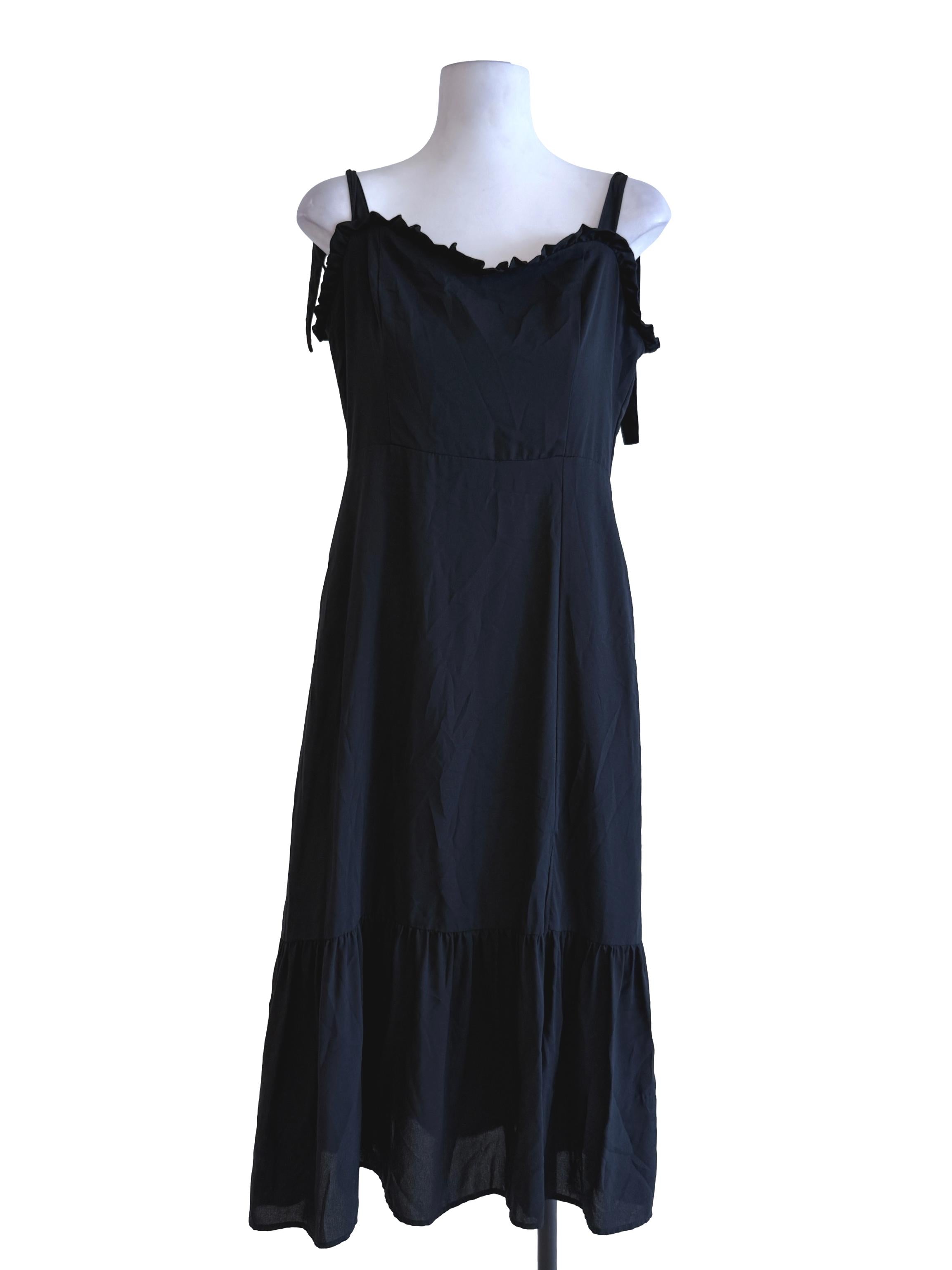 Black Plain Sundress