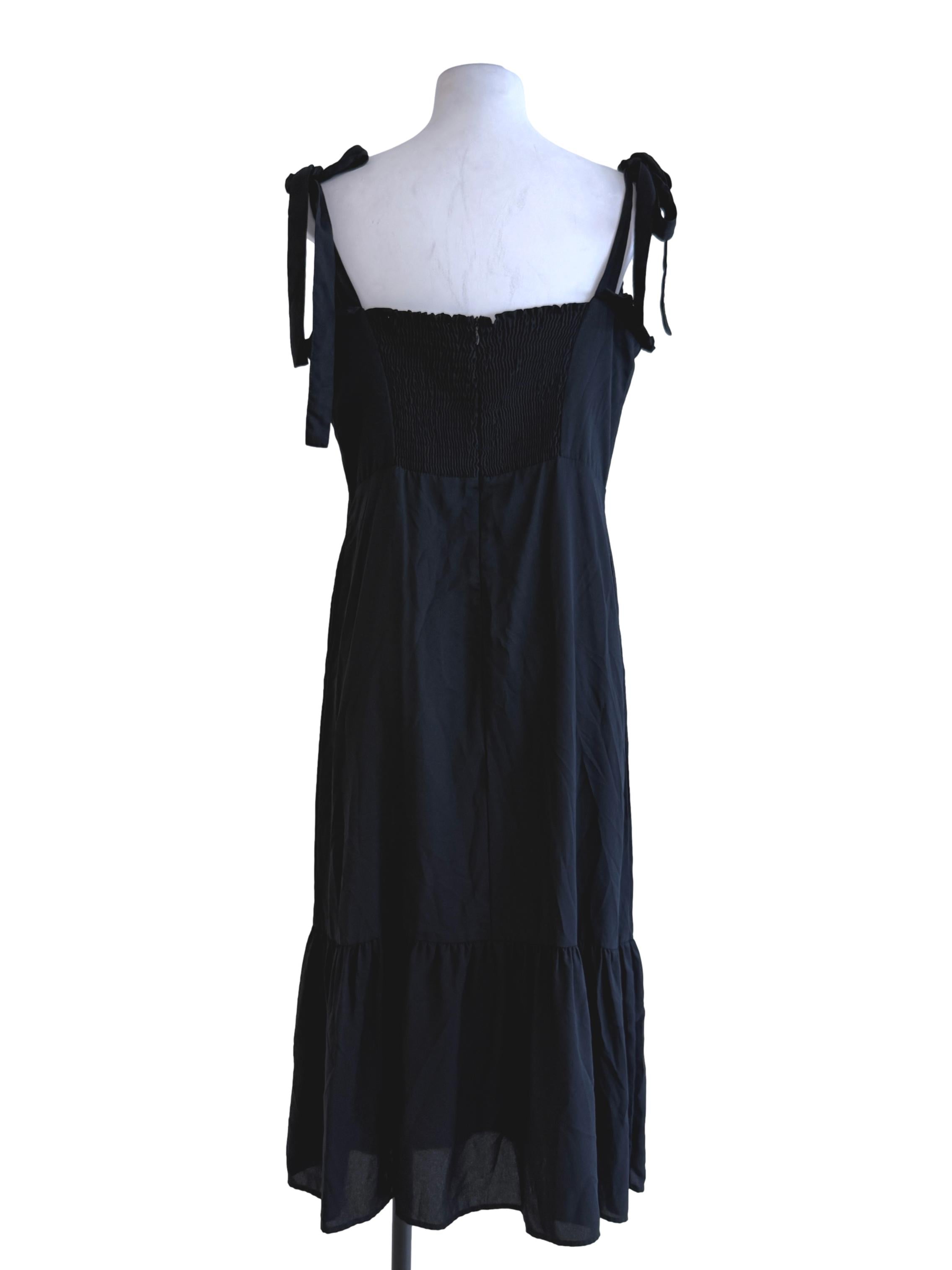 Black Plain Sundress