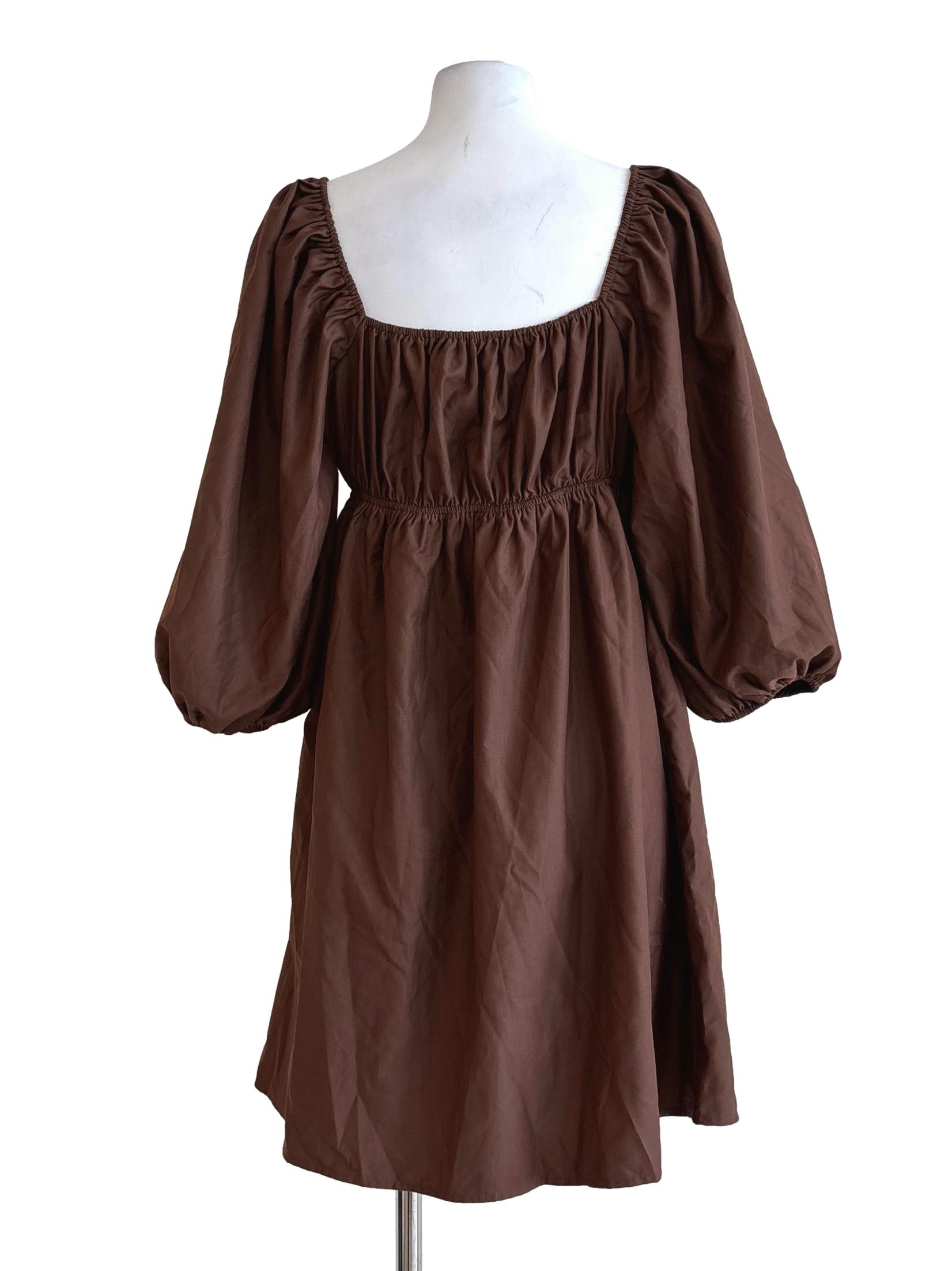 Chocolate Long Sleeve Princess Dress