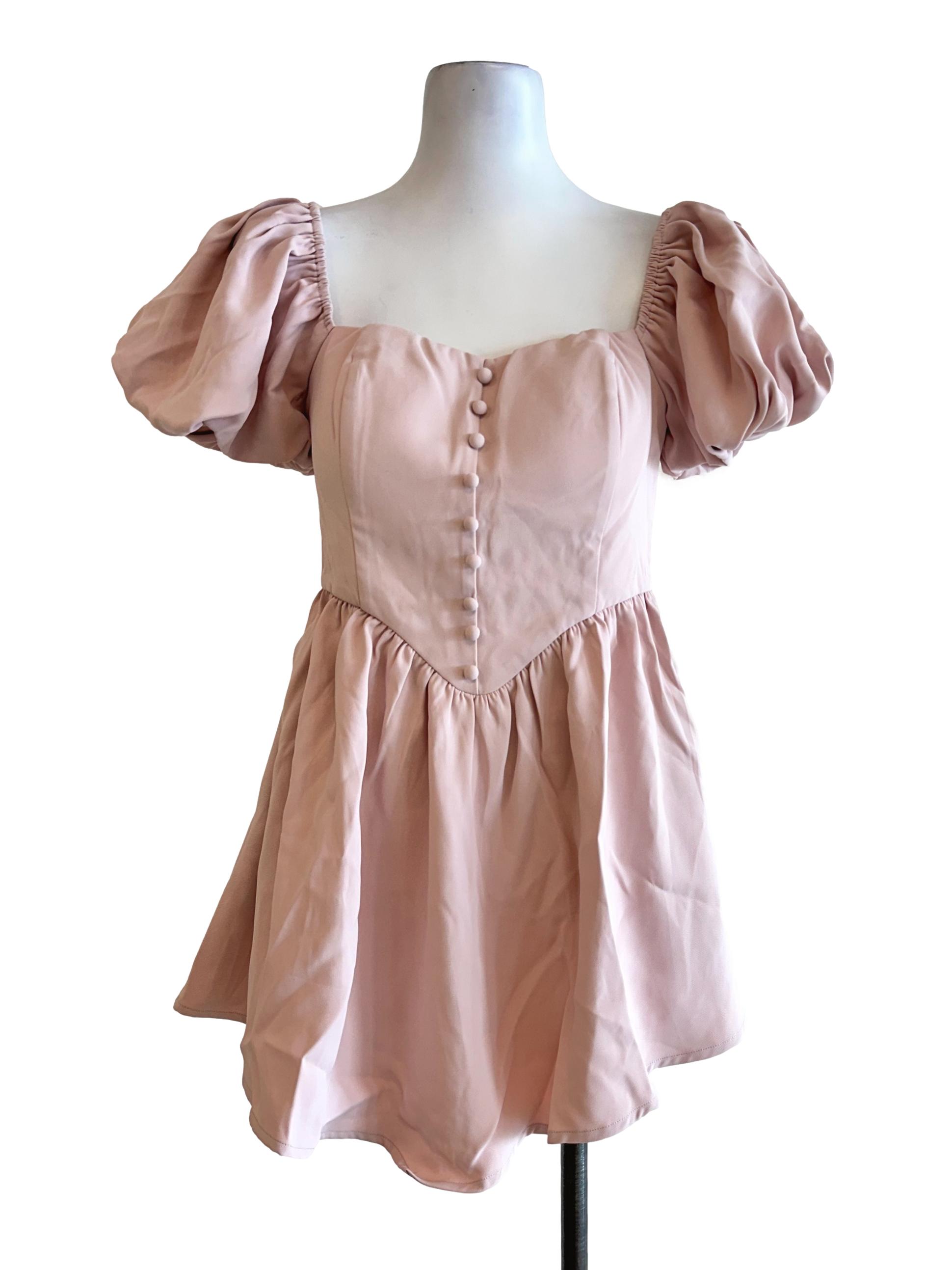 Lemonade Pink Padded Romper