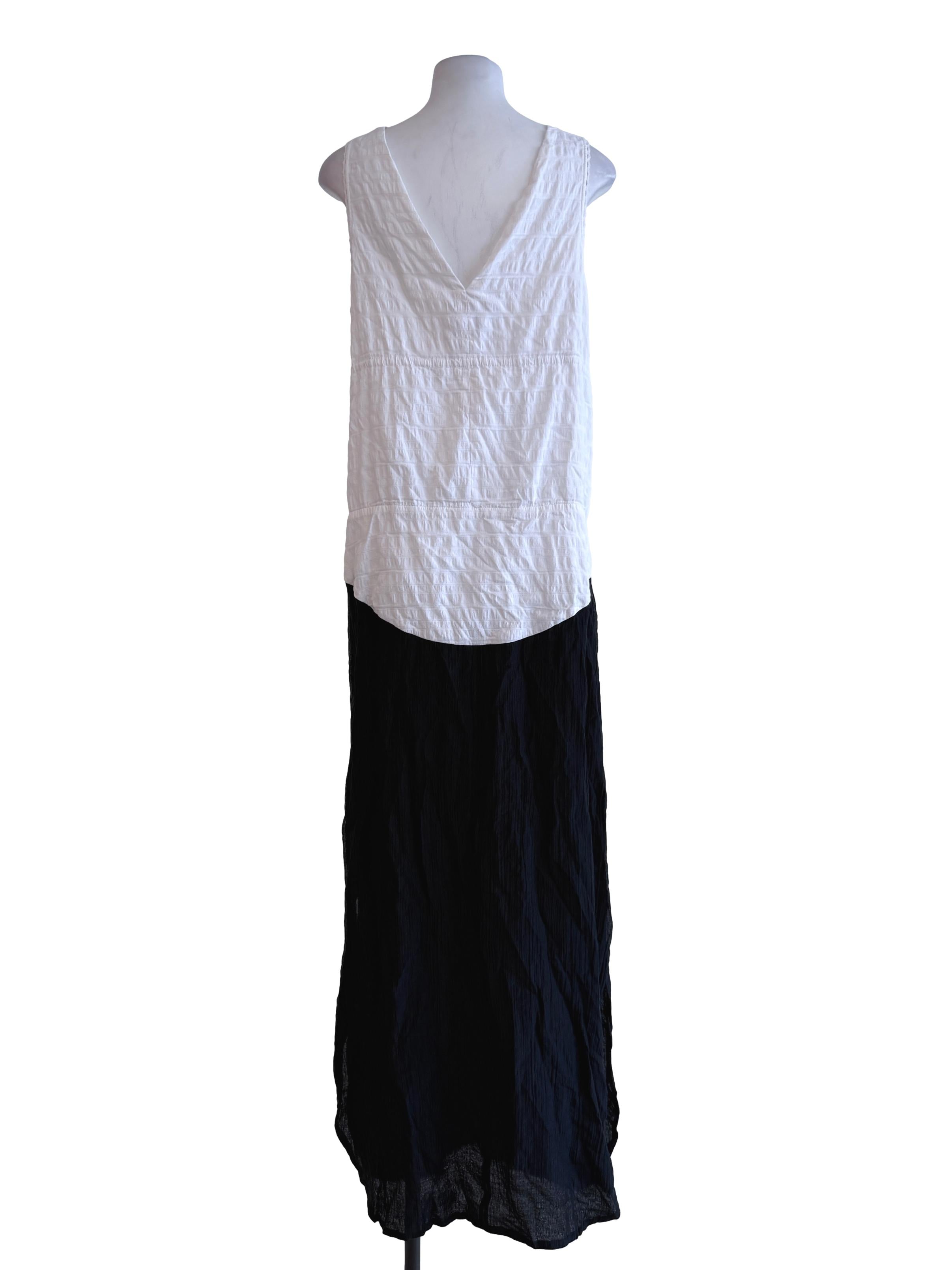 Black & White Straight Casual Dress