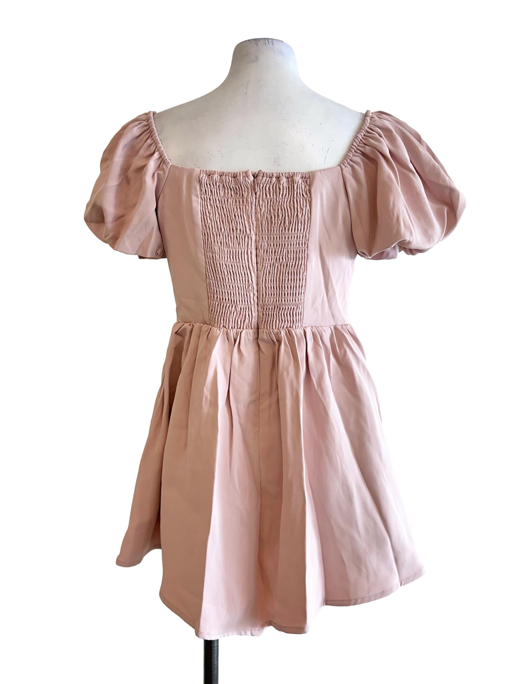 Lemonade Pink Padded Romper