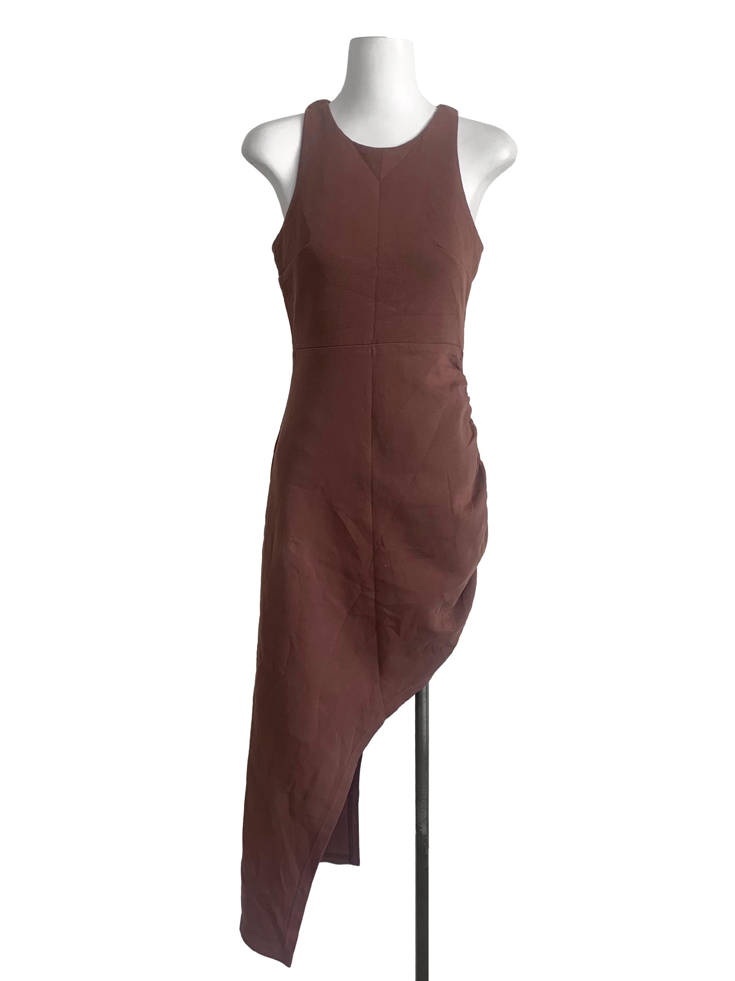 Mocha Brown Bodycon Dress