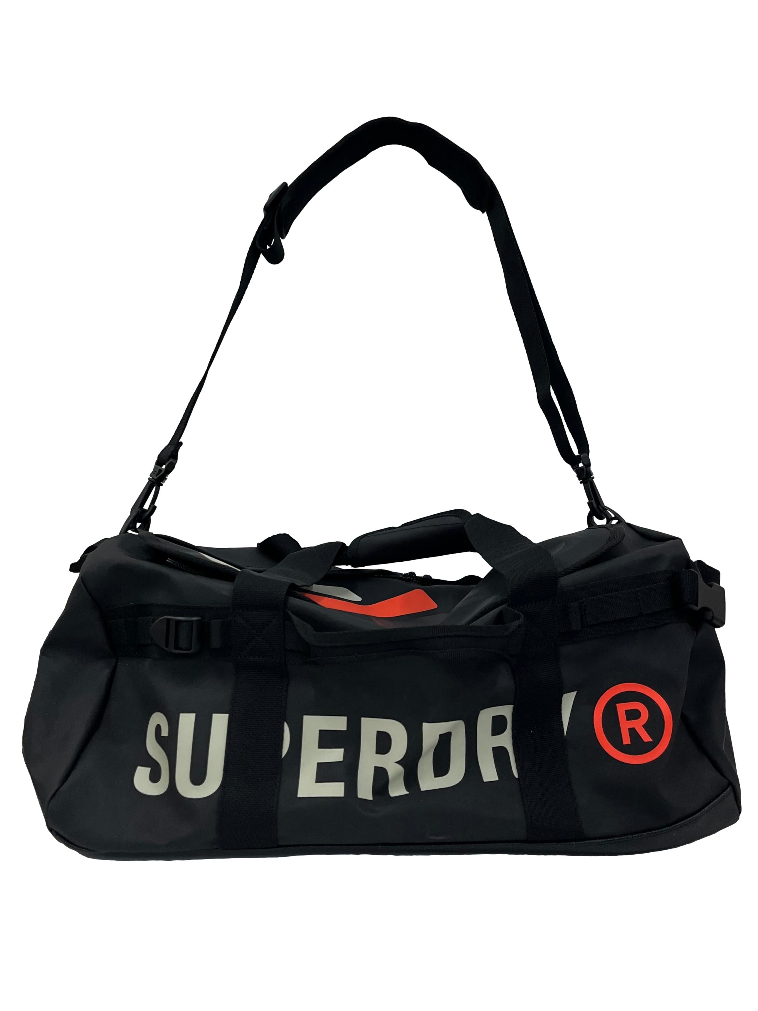 Black Polyester Duffle Bag CSN