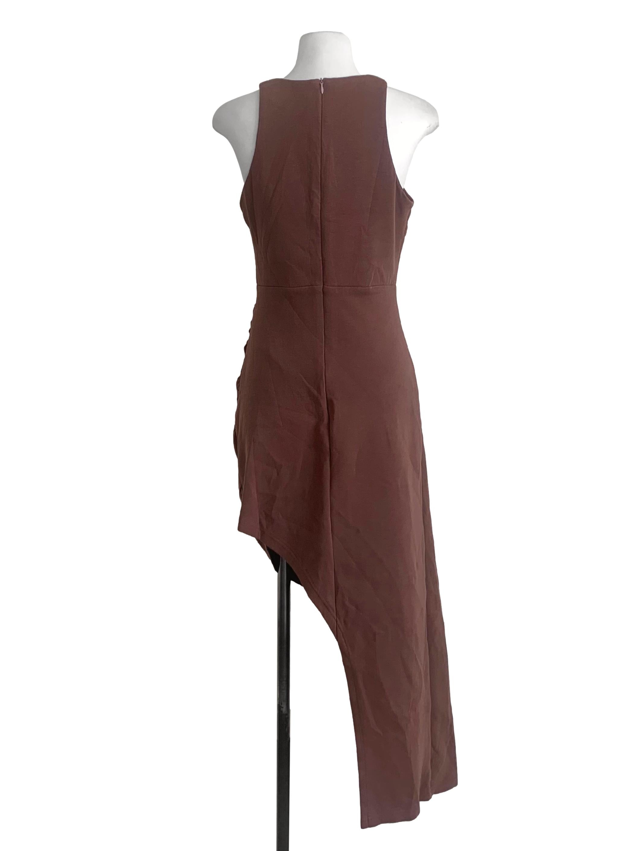 Mocha Brown Bodycon Dress