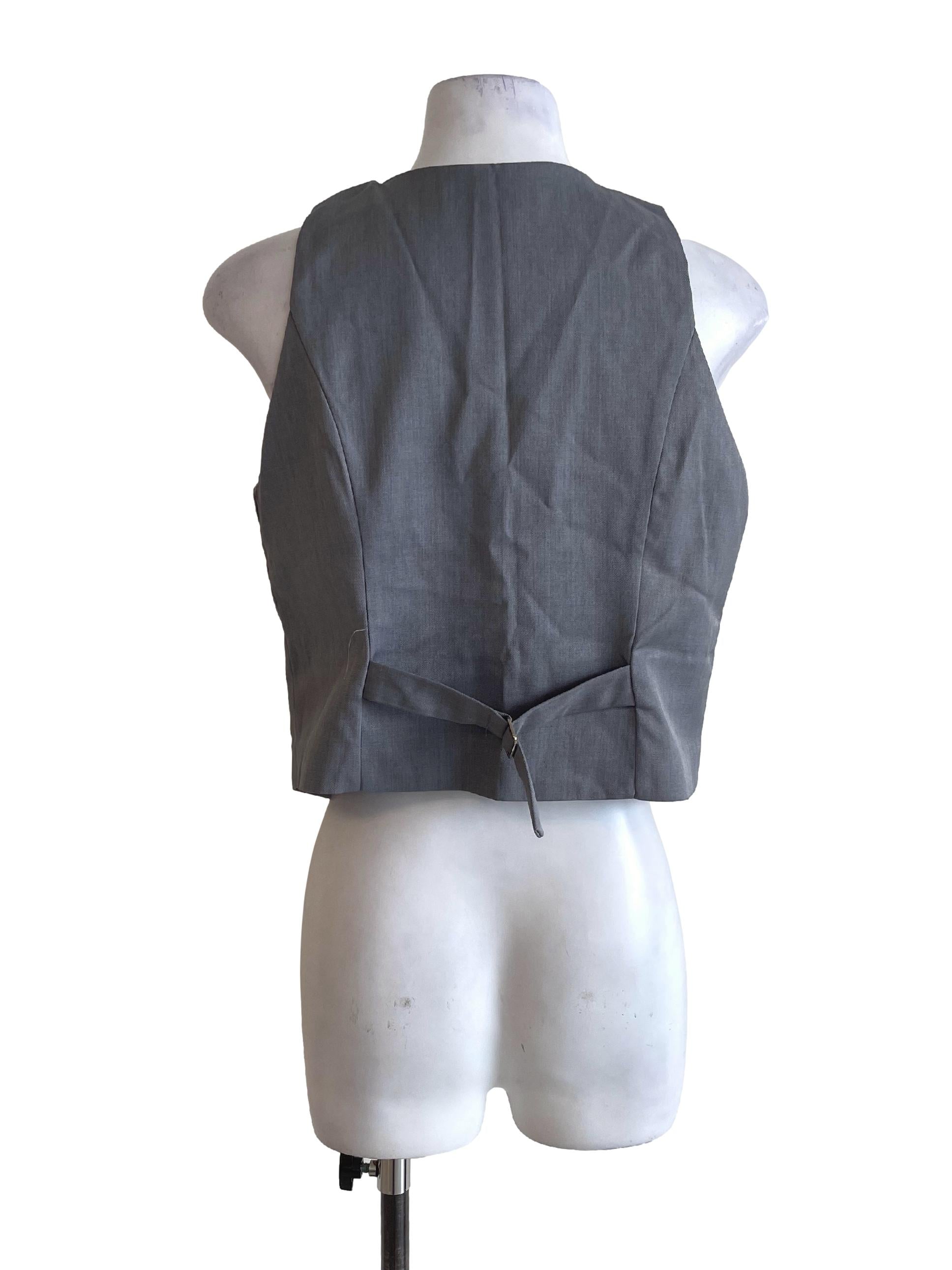 Grey Basic Vest