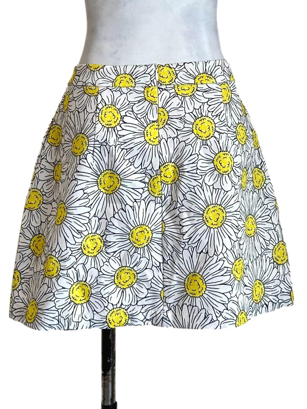 White Sunflower Skirt