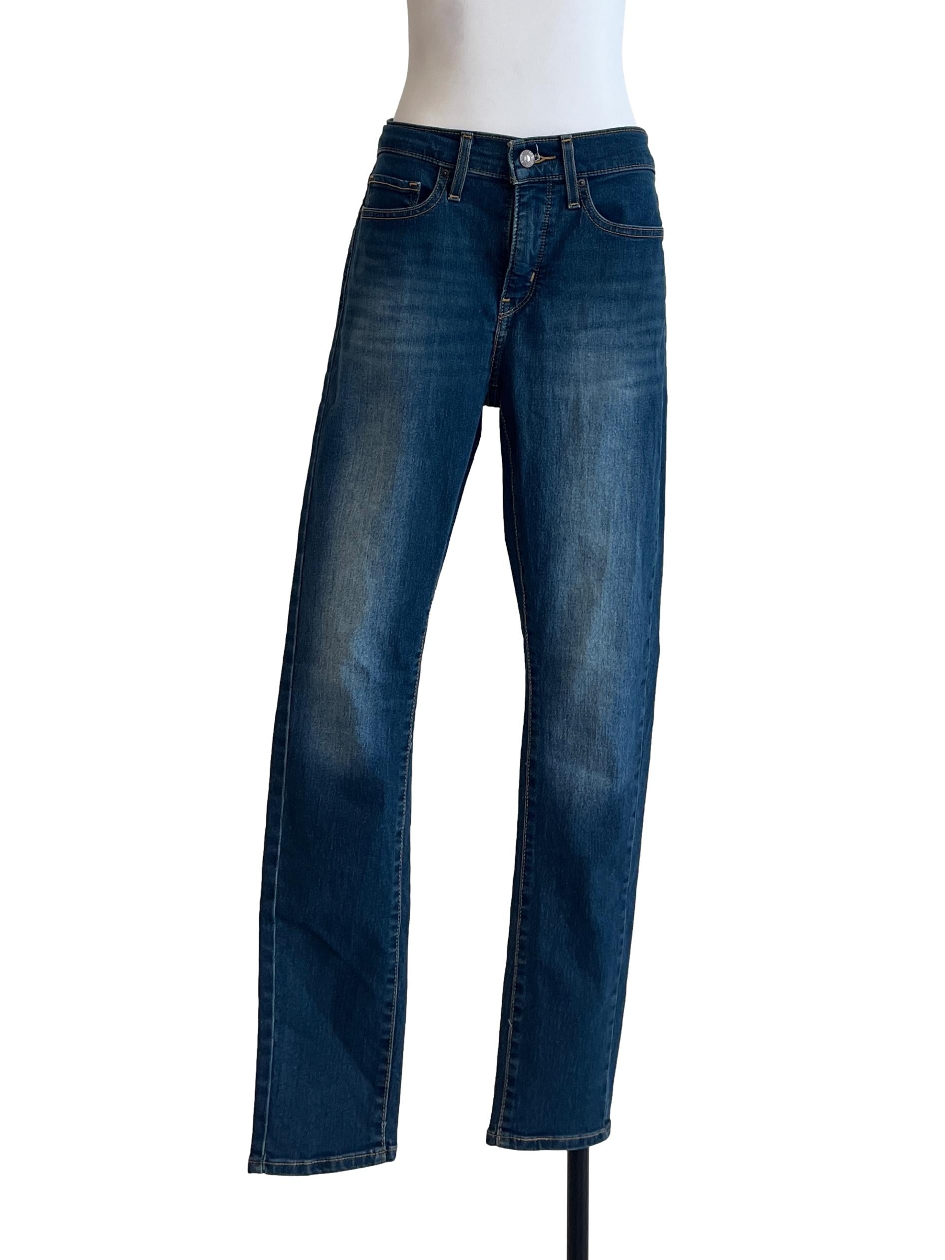 Peacock Blue Skinny Jeans