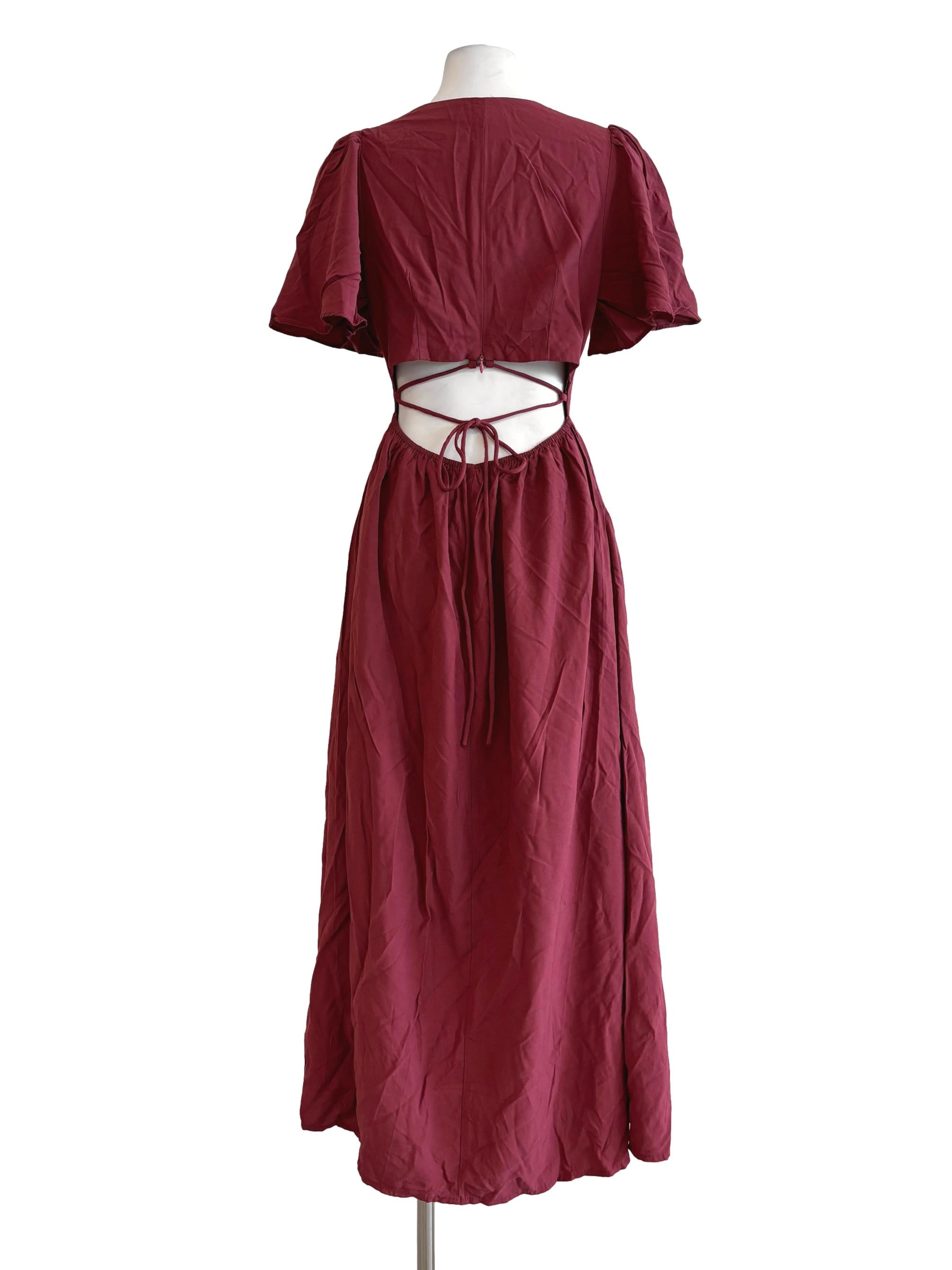 Ruby Square Neck A-Line Dress