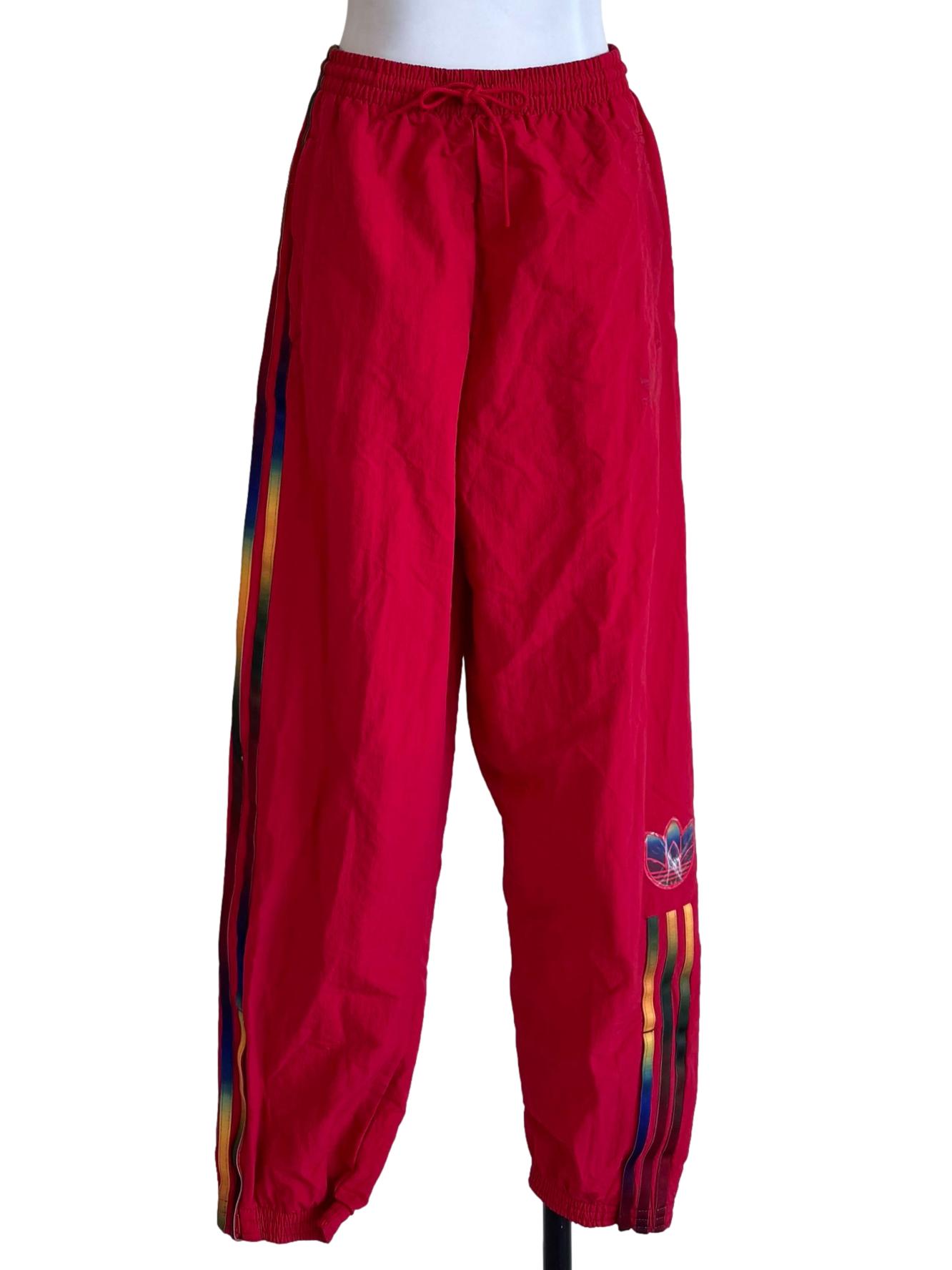 Red Stripe Detail Jogger Pants