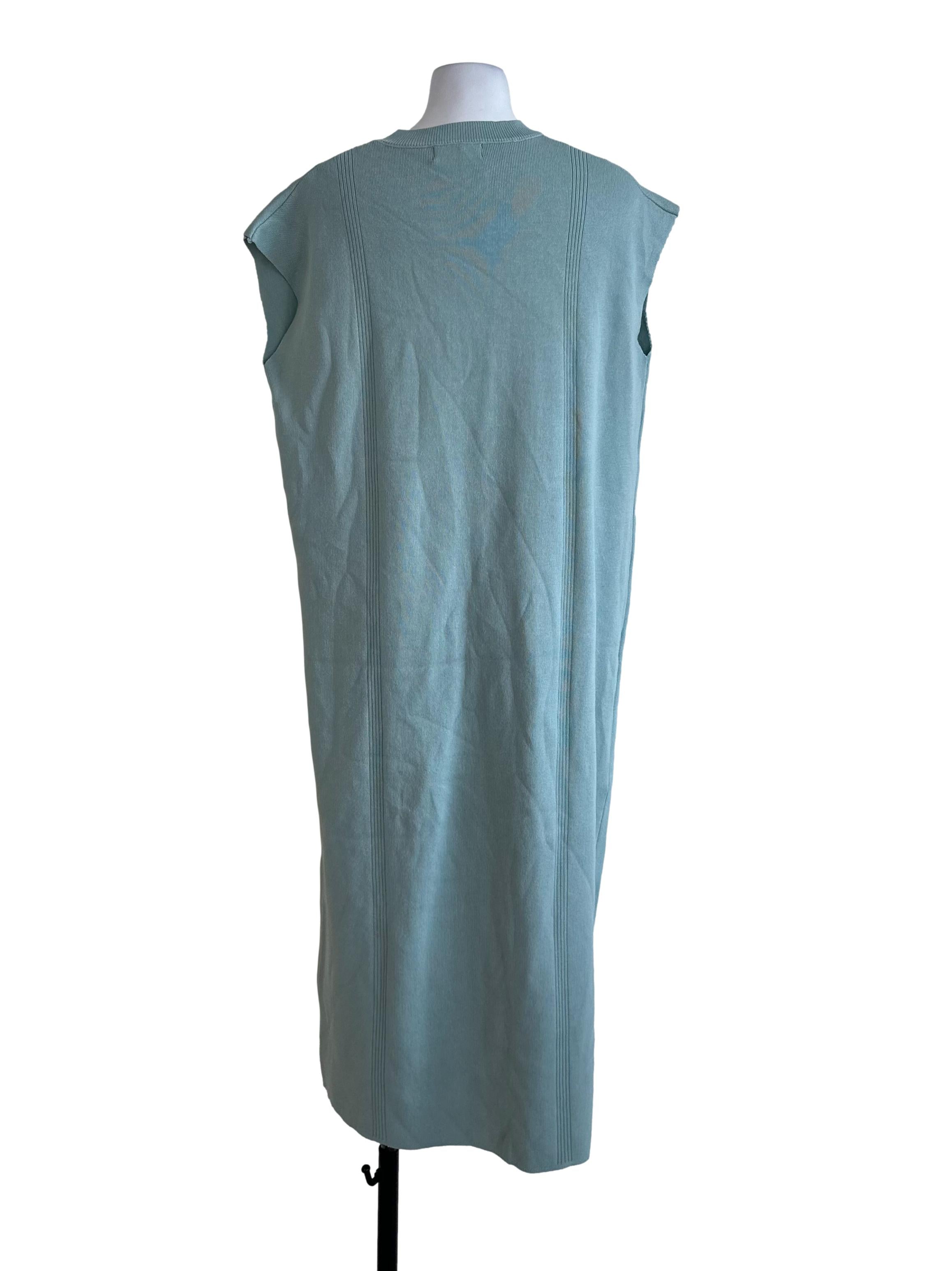 Turqoise Green Knit Dress