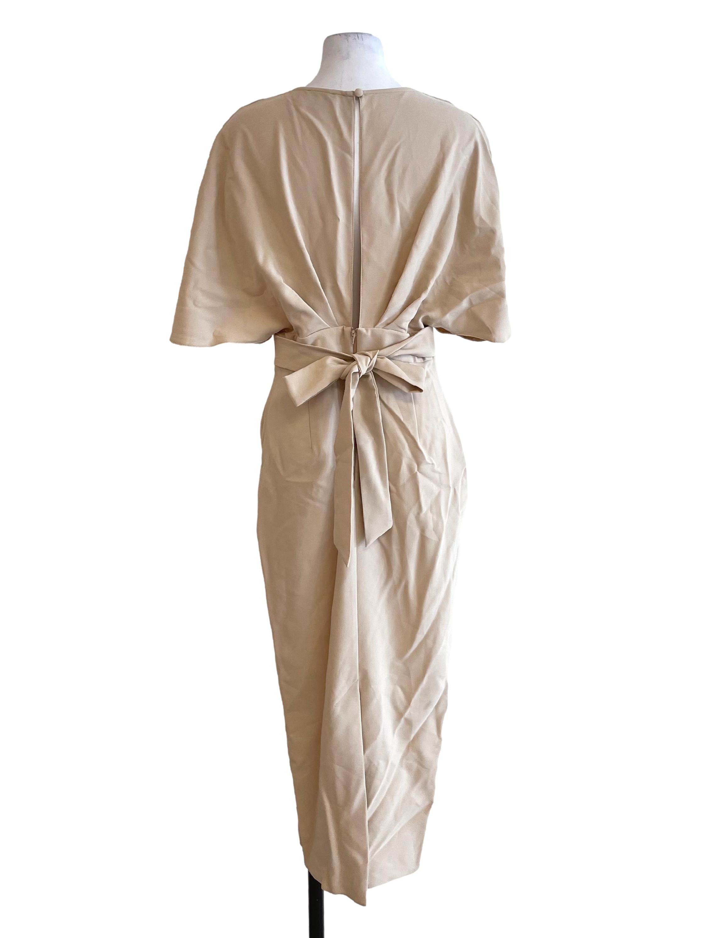 Latte Drop Shoulder Fit Dress