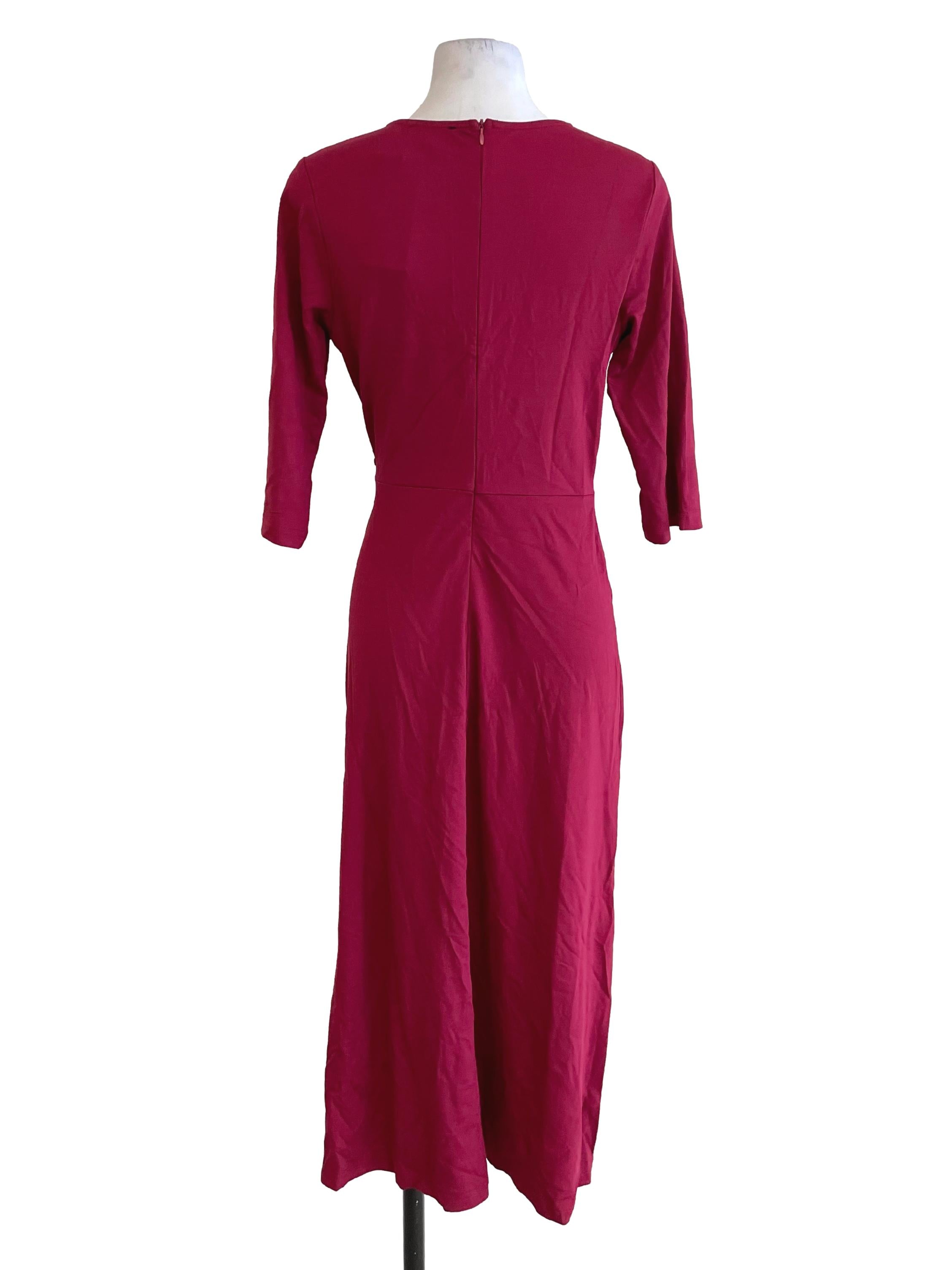 Ruby Deep V Neck Knot Dress