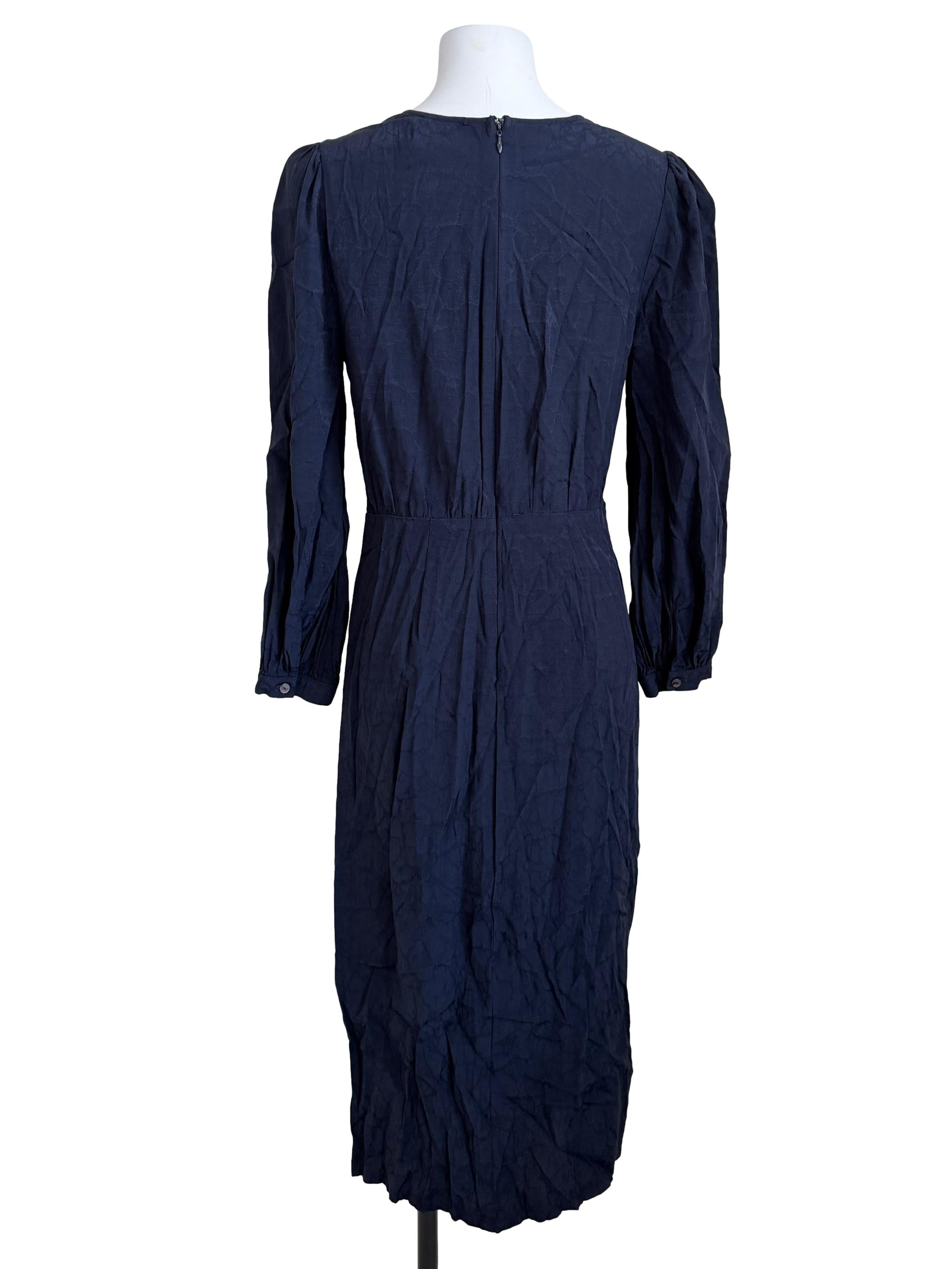 Navy Blue Slip Dress