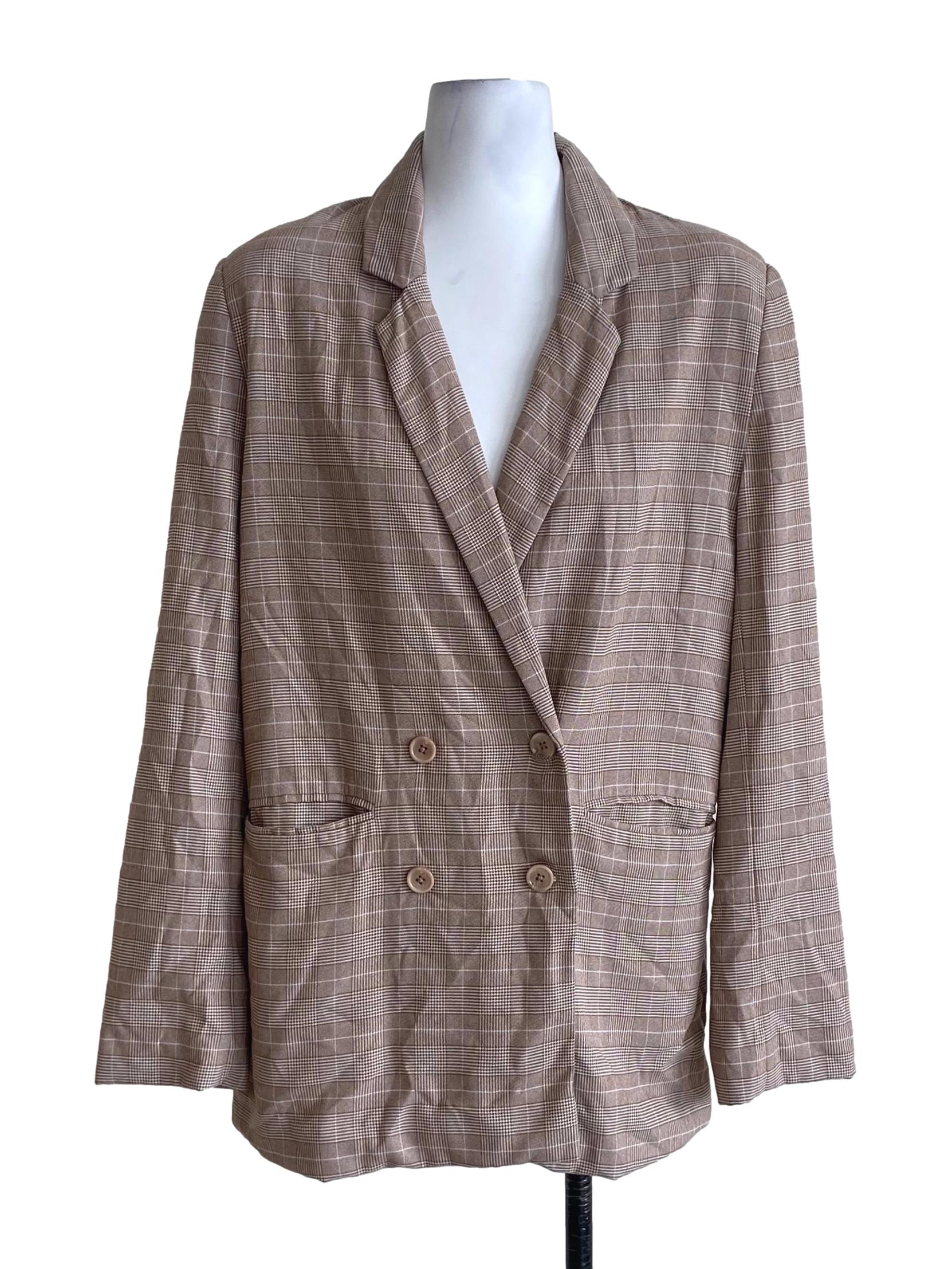 Tortilla Brown Flannel Pattern Suit