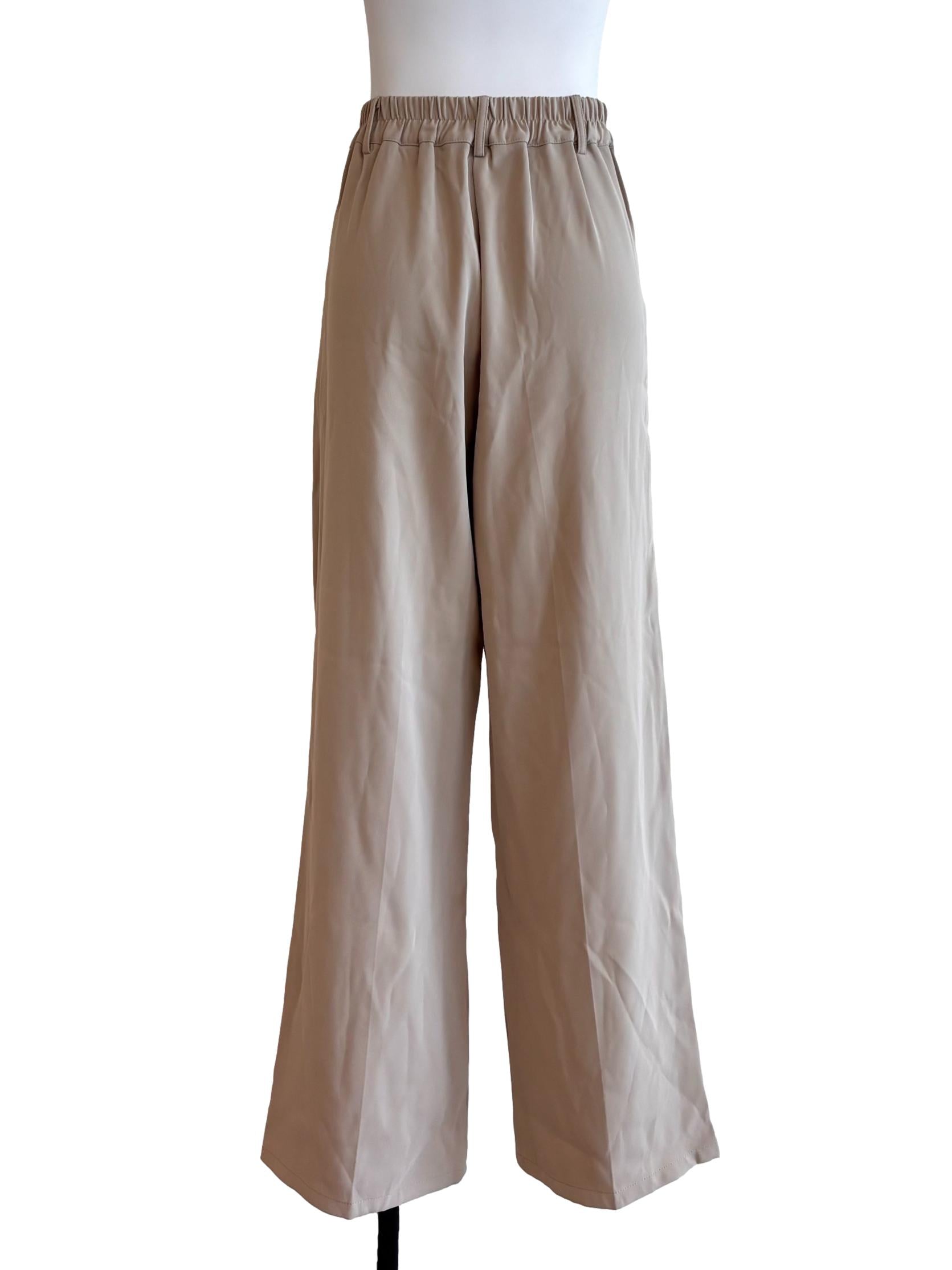 Nude Beige Suiting Pants