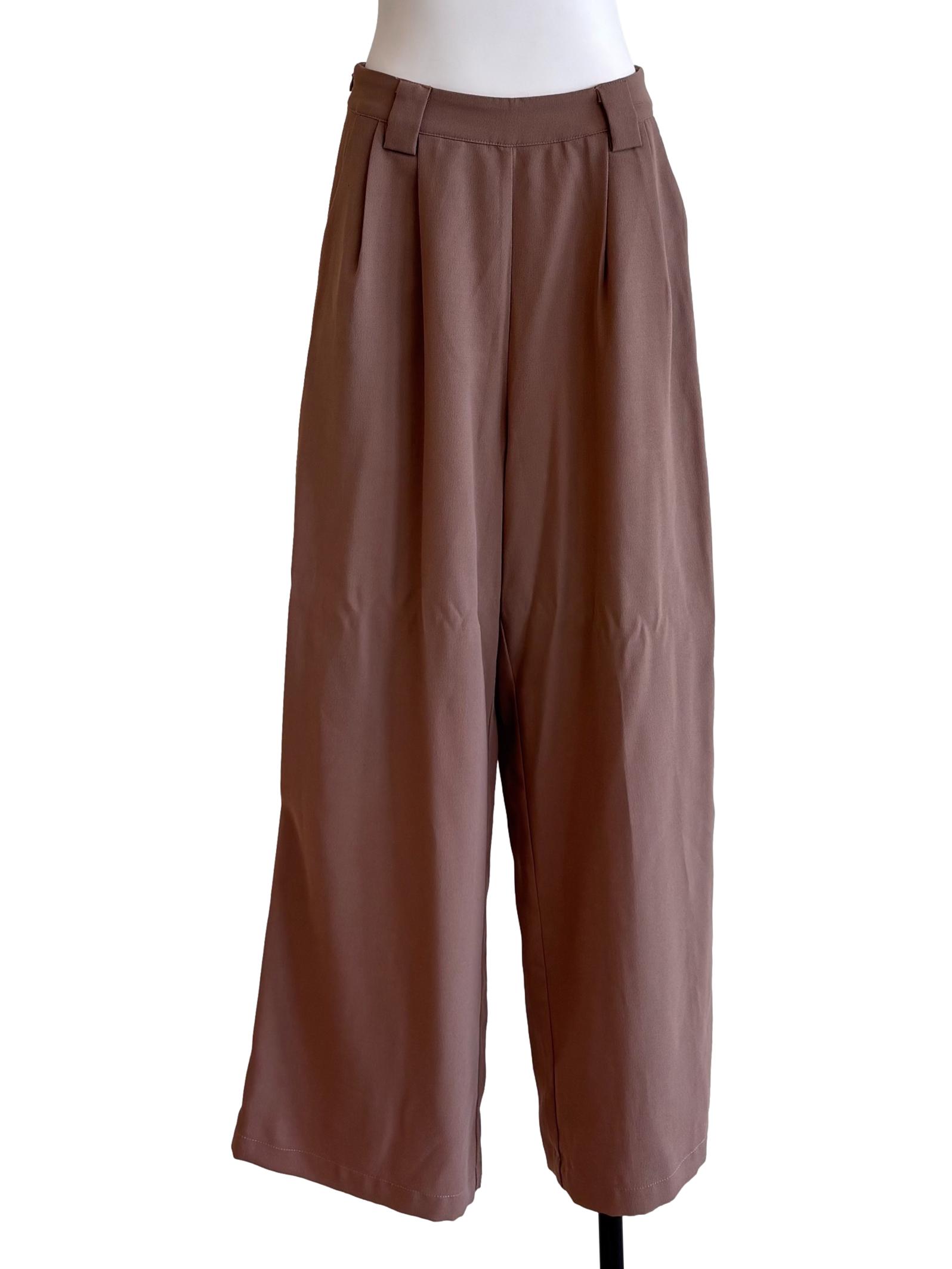 Mauve Pink Suiting Pants