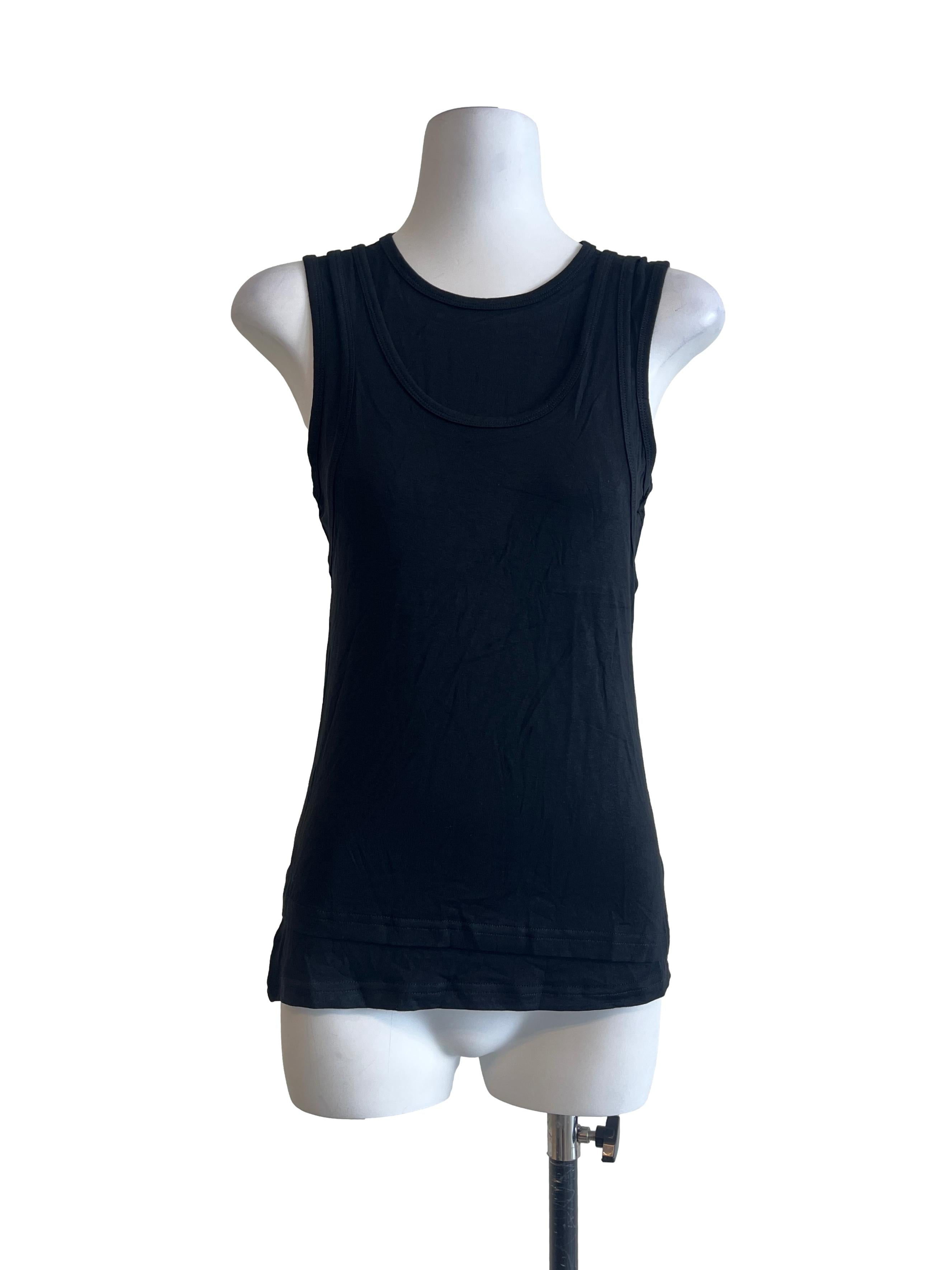 Pitch Black Halter Sleeveless Top