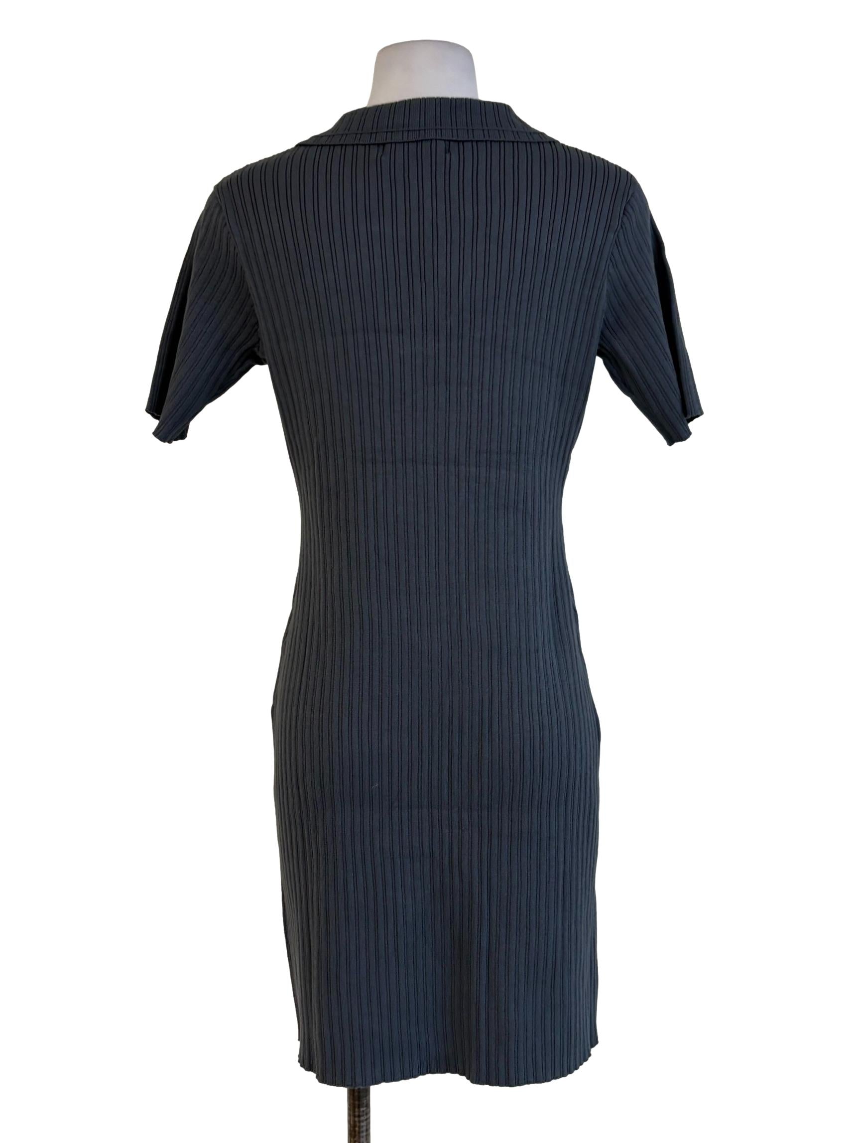 Aegean Blue Knitted Bodycon Dress