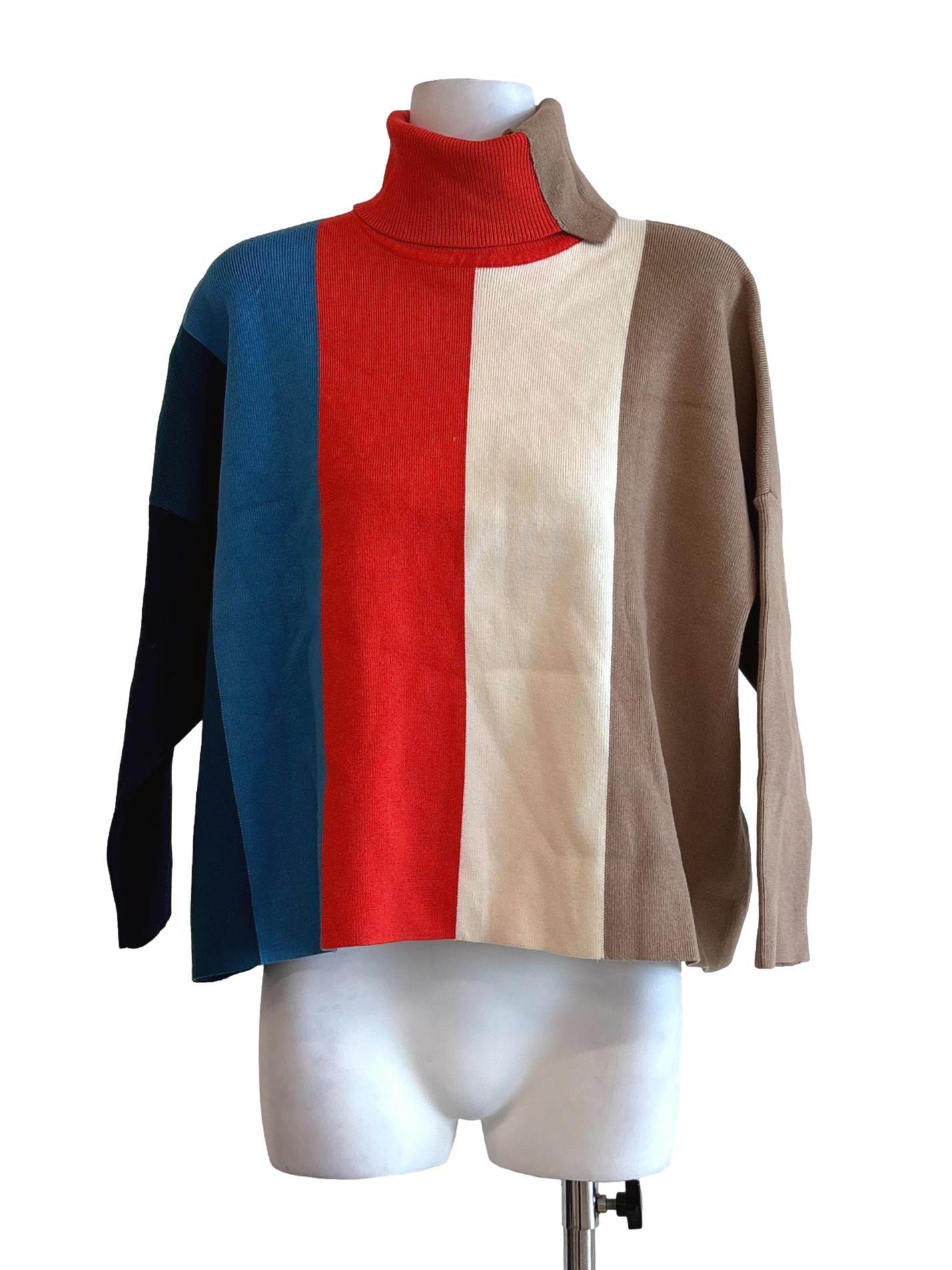 Multicolour Turtleneck Knitwear