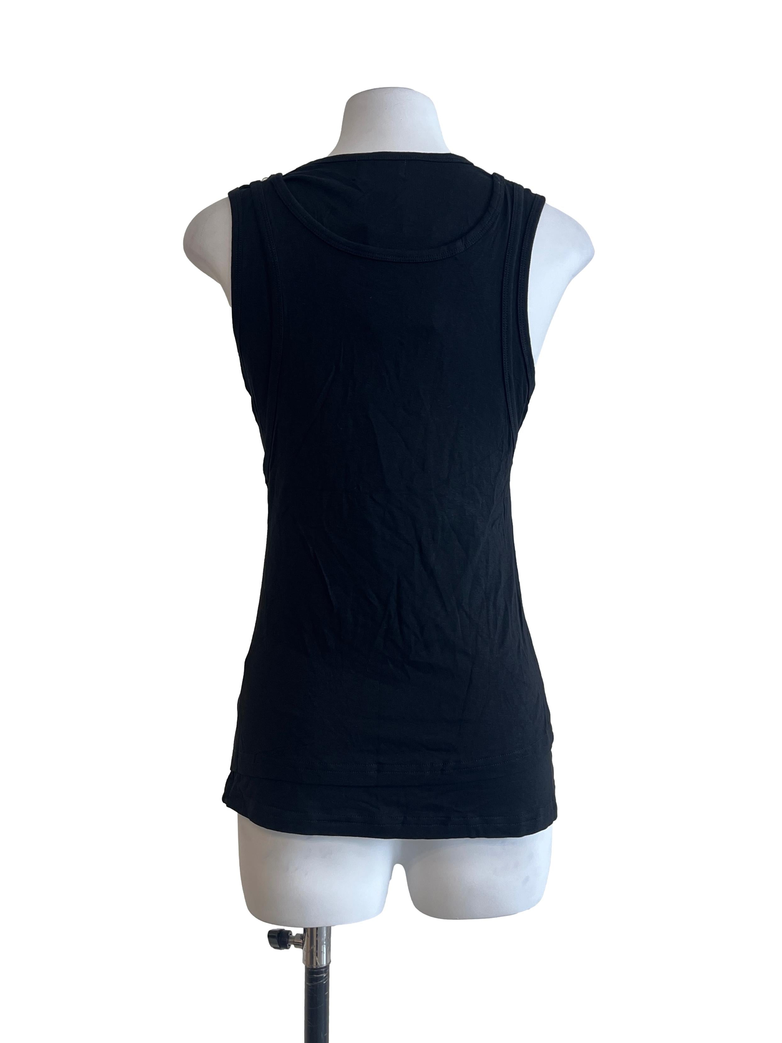 Pitch Black Halter Sleeveless Top