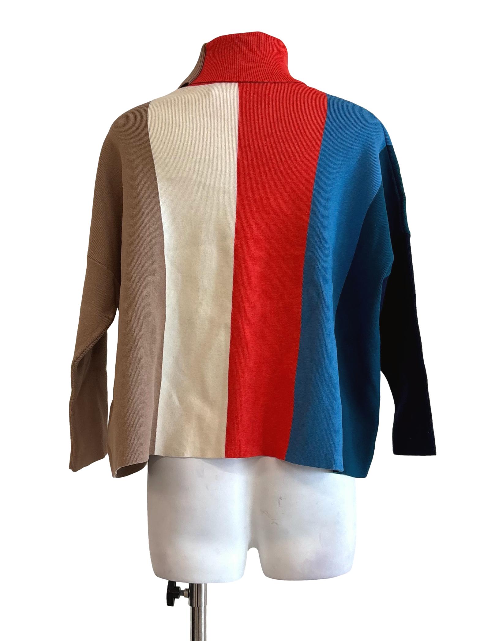 Multicolour Turtleneck Knitwear