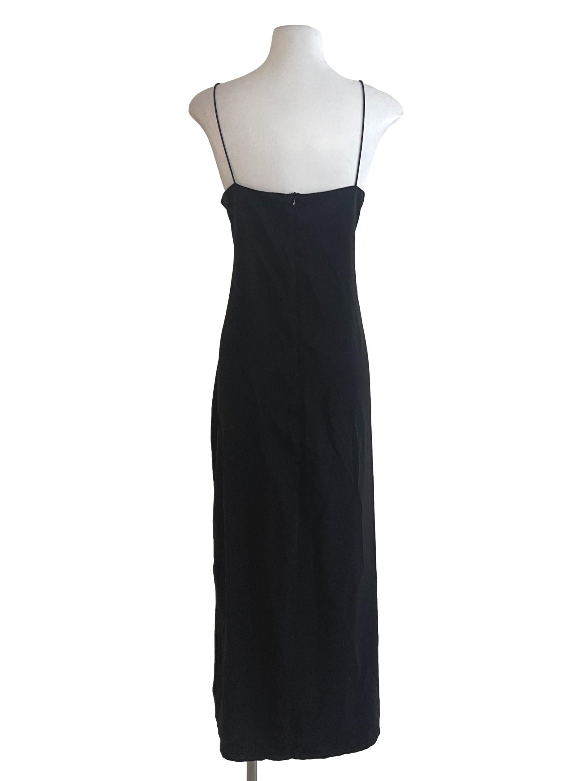 Black Slip Dress
