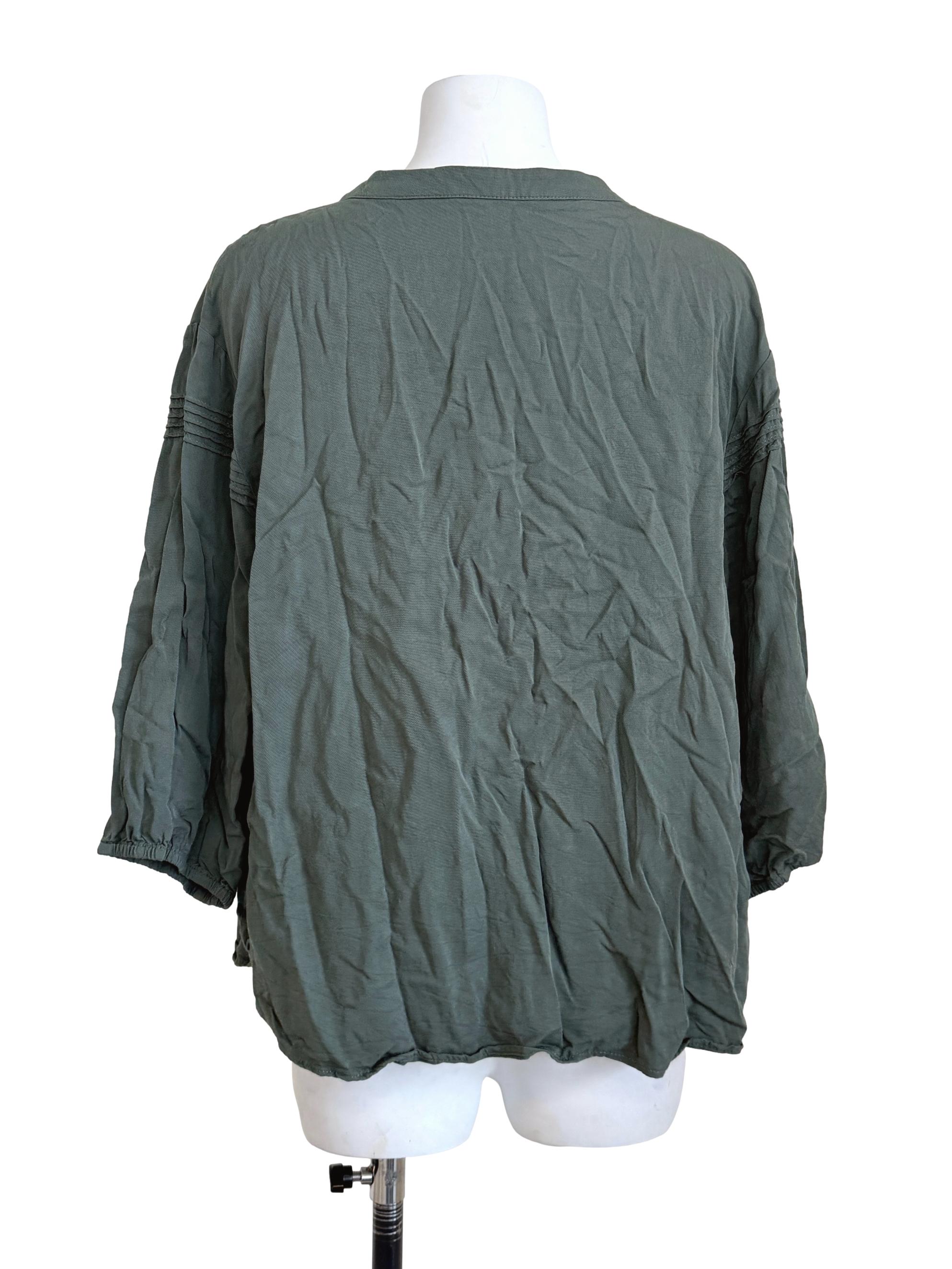 Moss Green Buttoned Up Shirt
