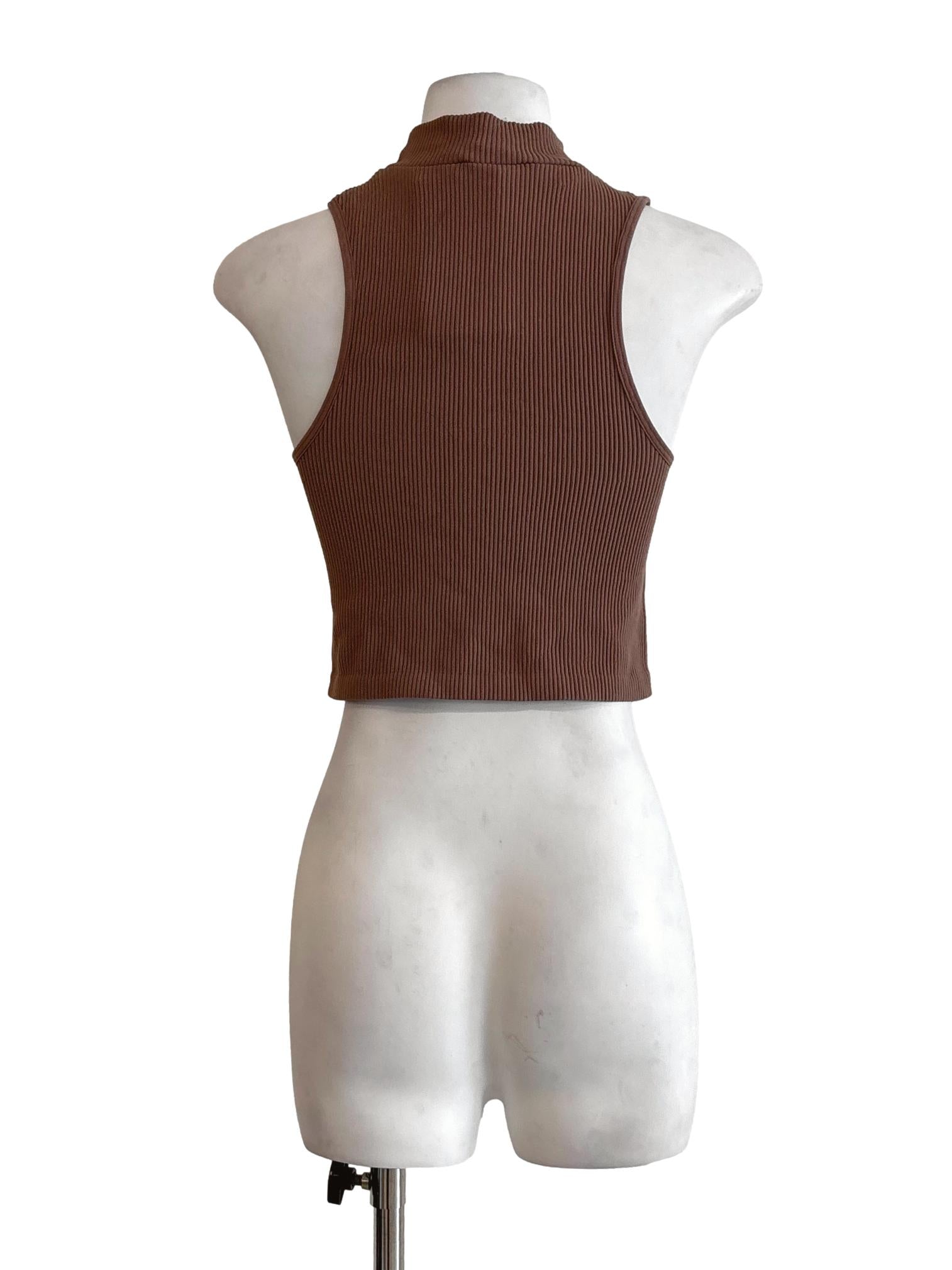 Mustang Jewel Ribbed Tank Top