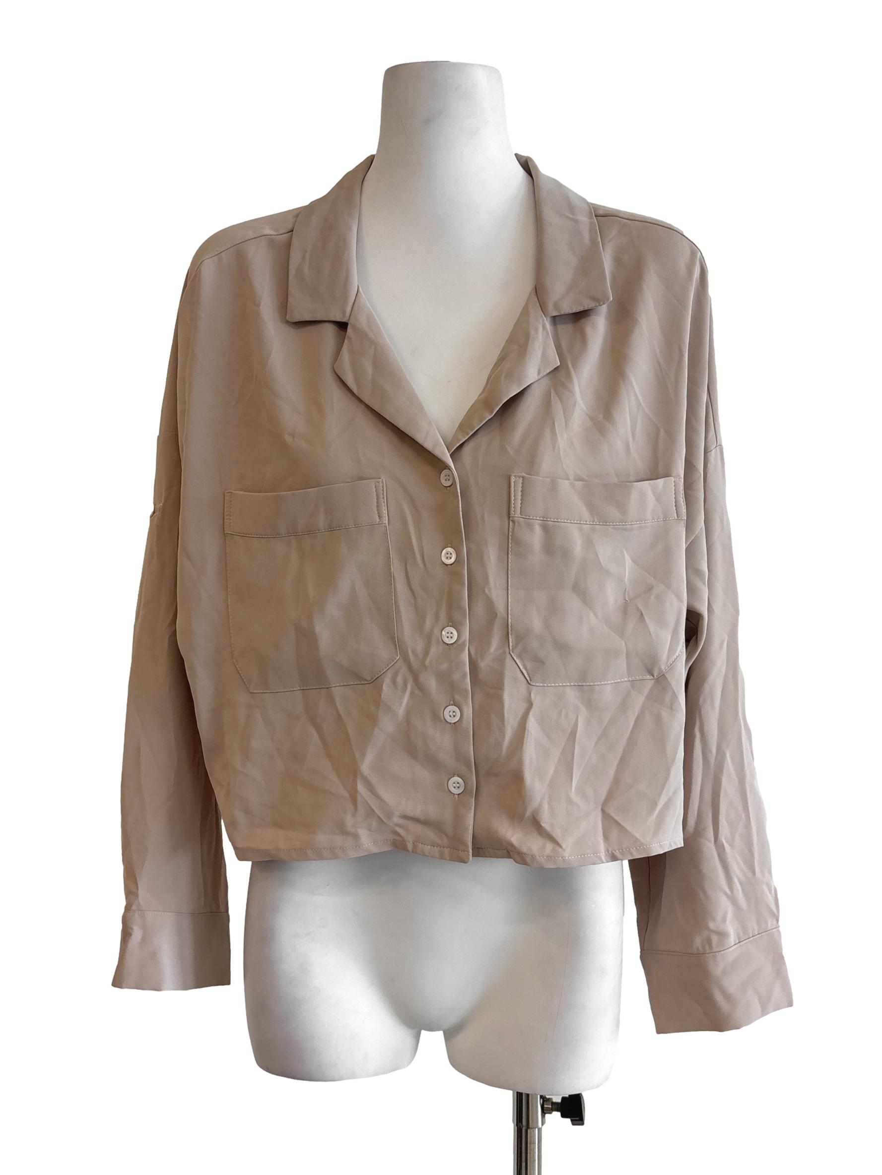 Coconut Buttoned Long Sleeve Shirt