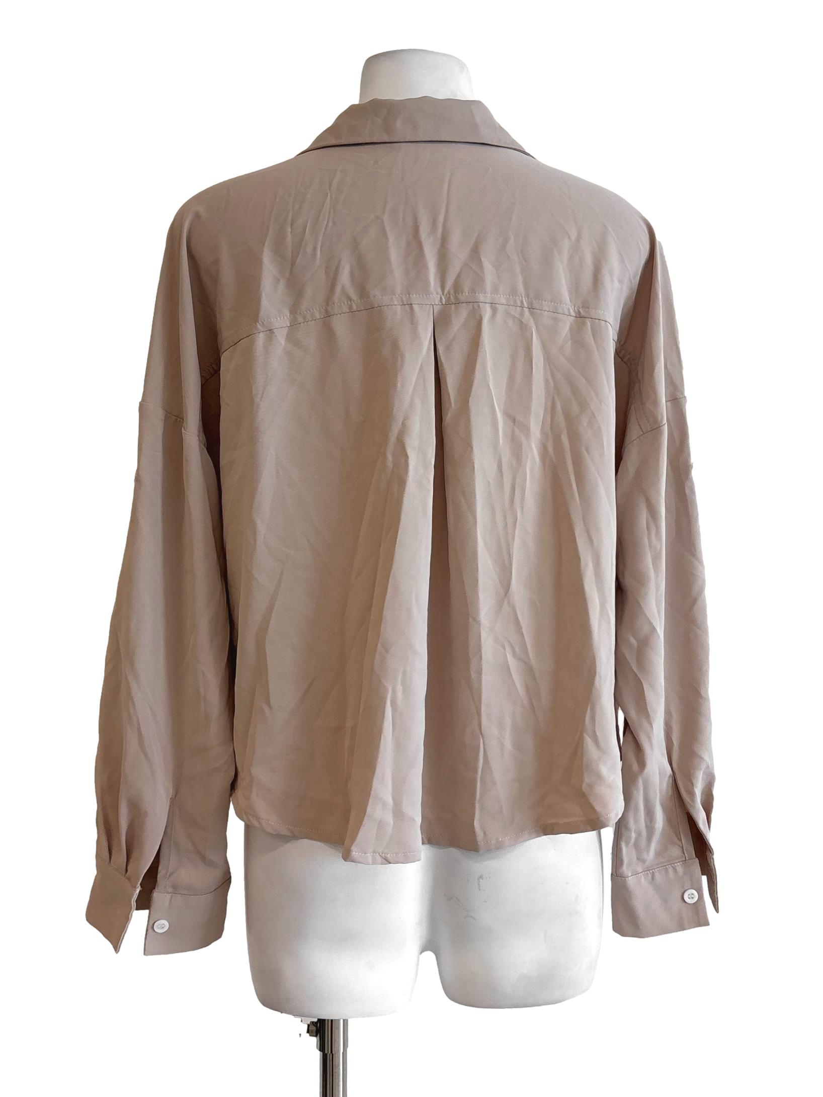 Coconut Buttoned Long Sleeve Shirt