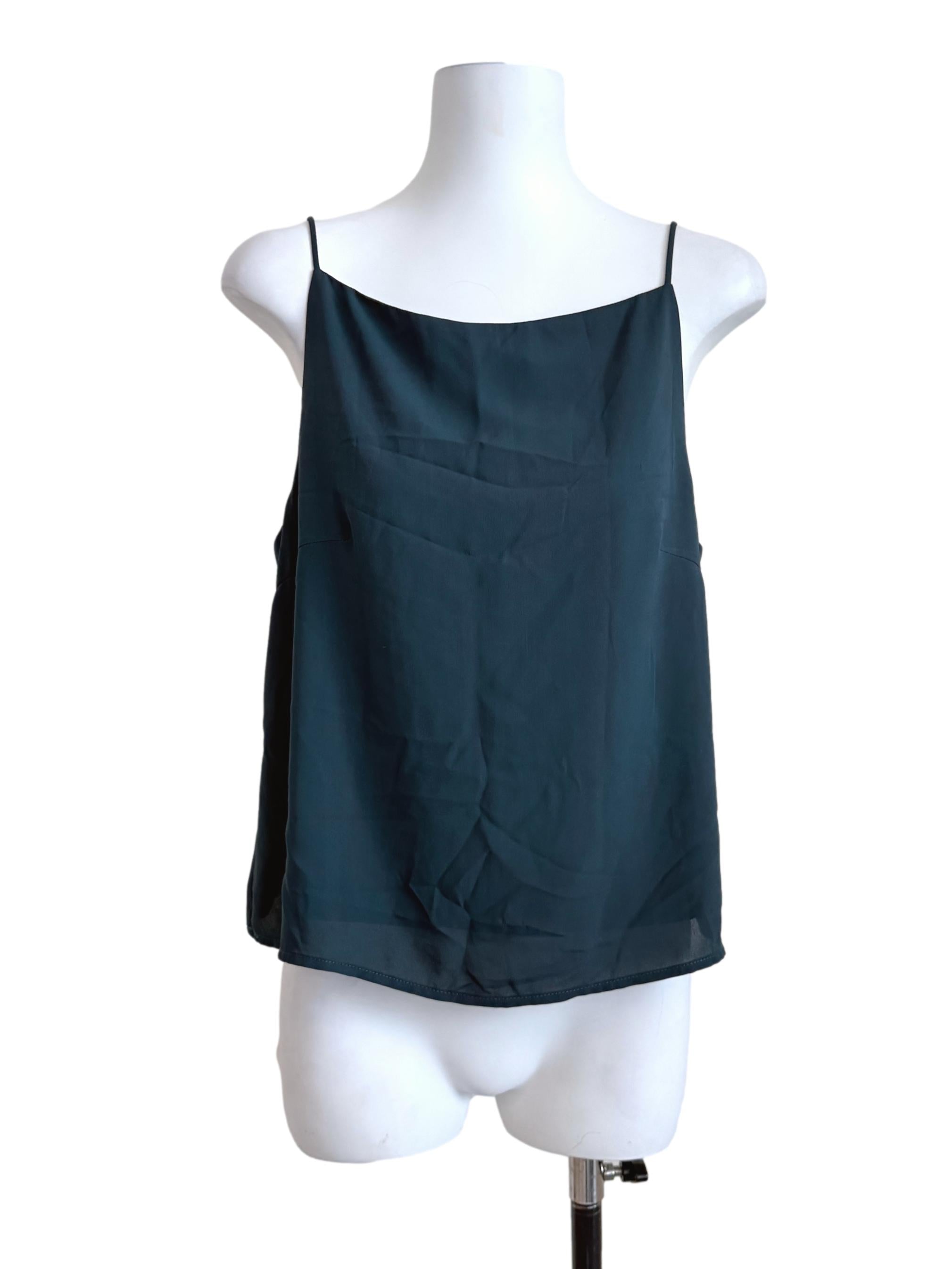 Aegean Blue Spaghetti Strap Top LB