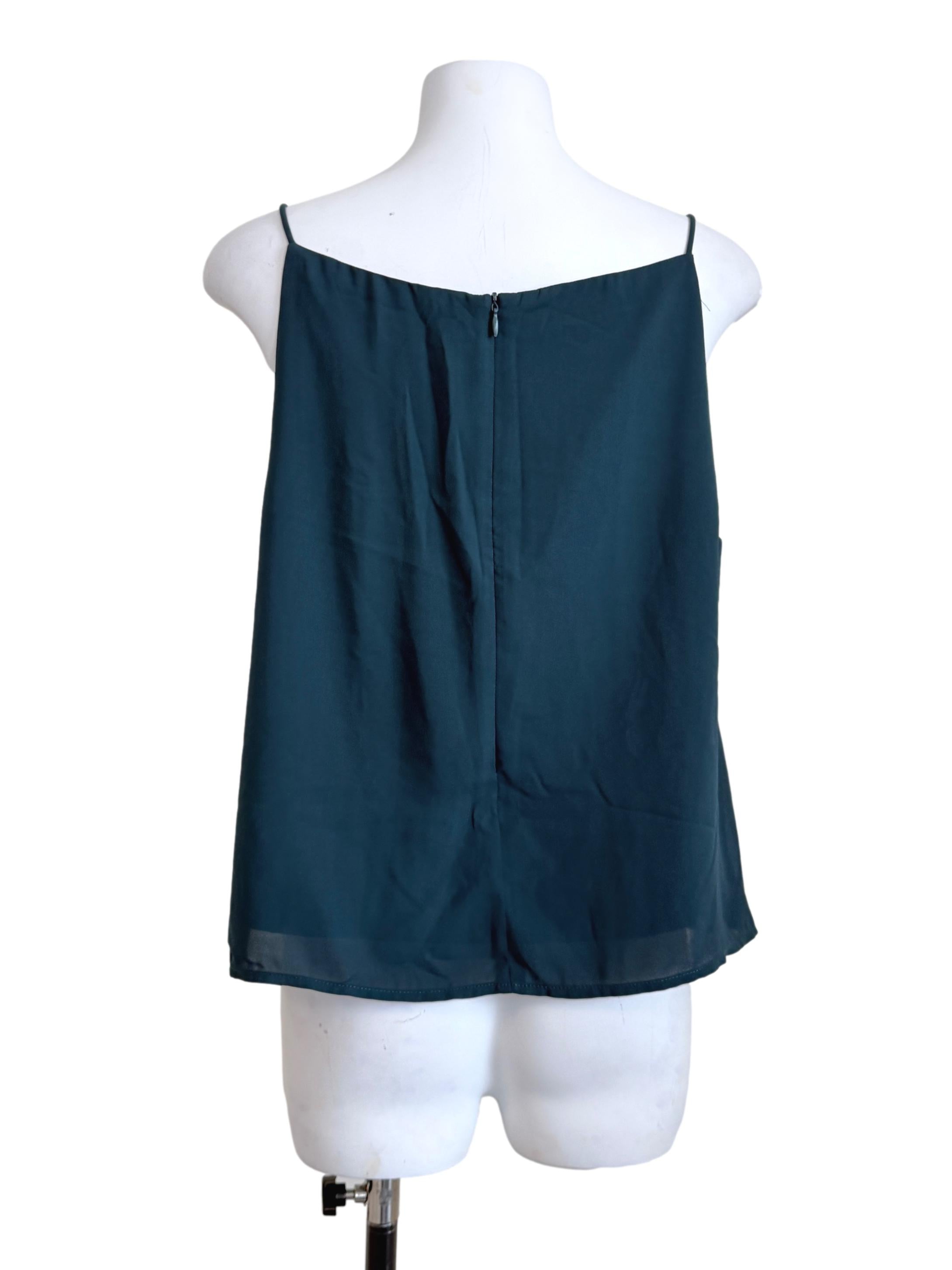 Aegean Blue Spaghetti Strap Top LB